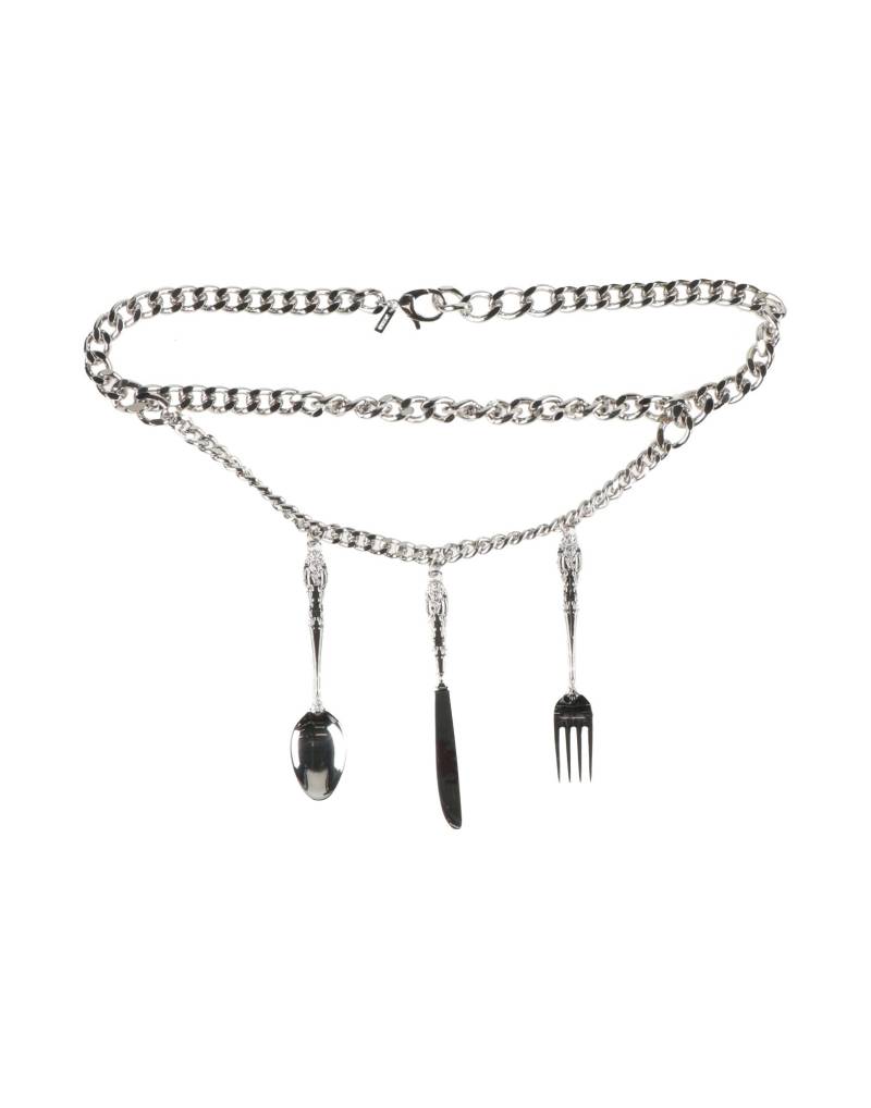 MOSCHINO Gürtel Damen Silber von MOSCHINO