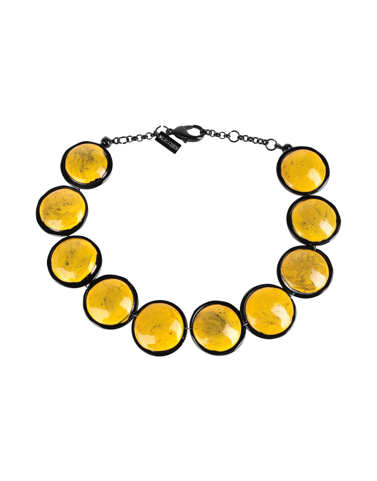MOSCHINO Halskette Damen Gelb MOSCHINO Halskette Damen Gelb von MOSCHINO