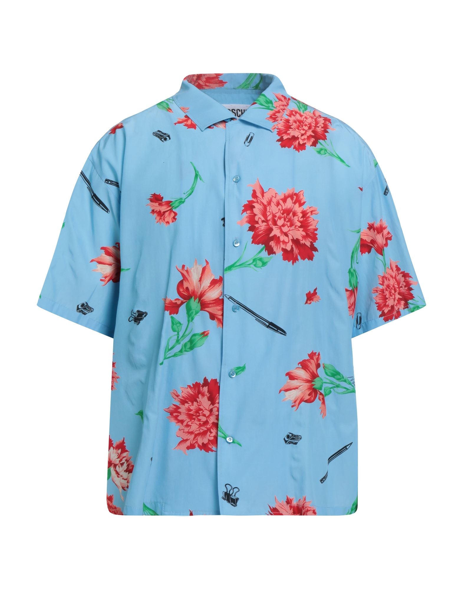 MOSCHINO Hemd Herren Himmelblau von MOSCHINO