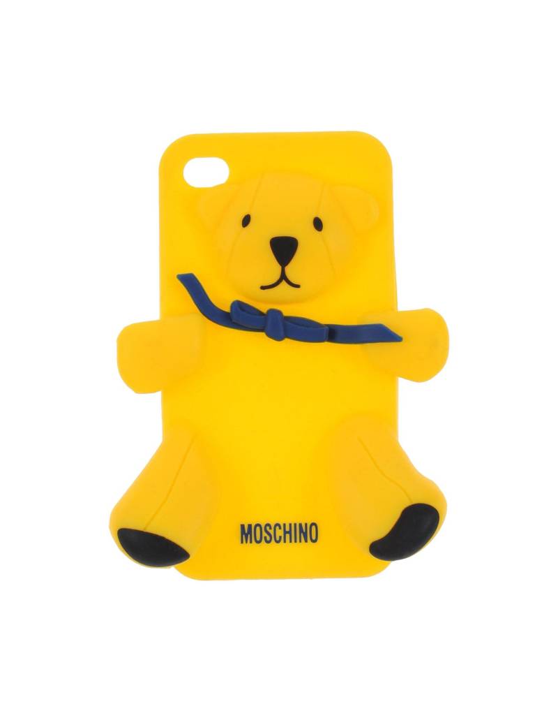 MOSCHINO Hightech Accessoire Damen Gelb von MOSCHINO