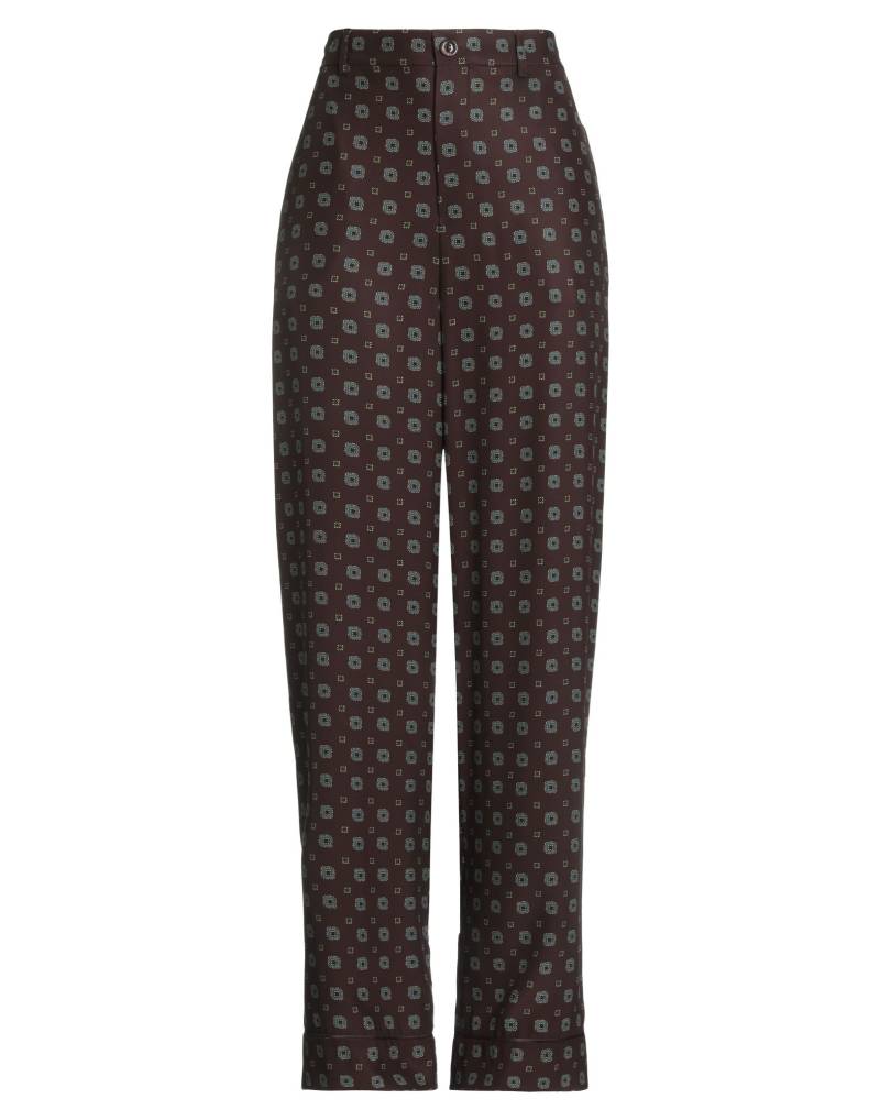 MOSCHINO Hose Damen Dunkelbraun von MOSCHINO
