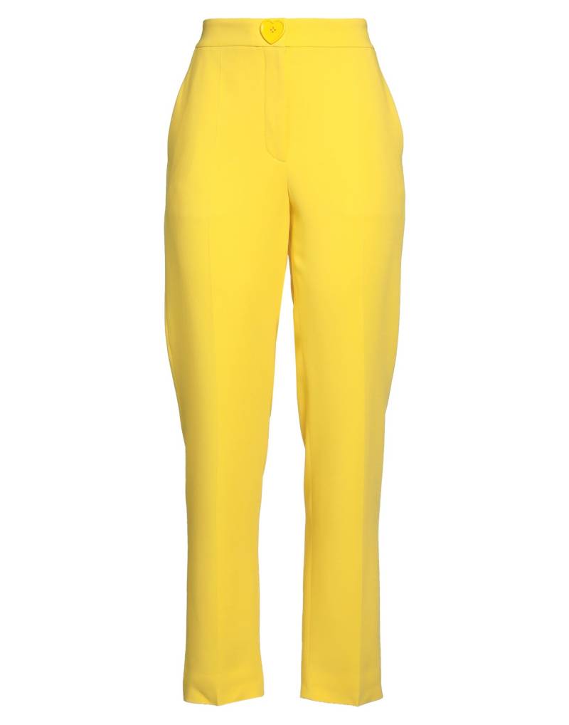 MOSCHINO Hose Damen Gelb von MOSCHINO