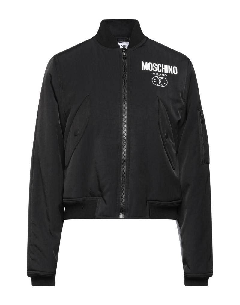 MOSCHINO Jacke & Anorak Damen Schwarz MOSCHINO Jacke & Anorak Damen Schwarz von MOSCHINO
