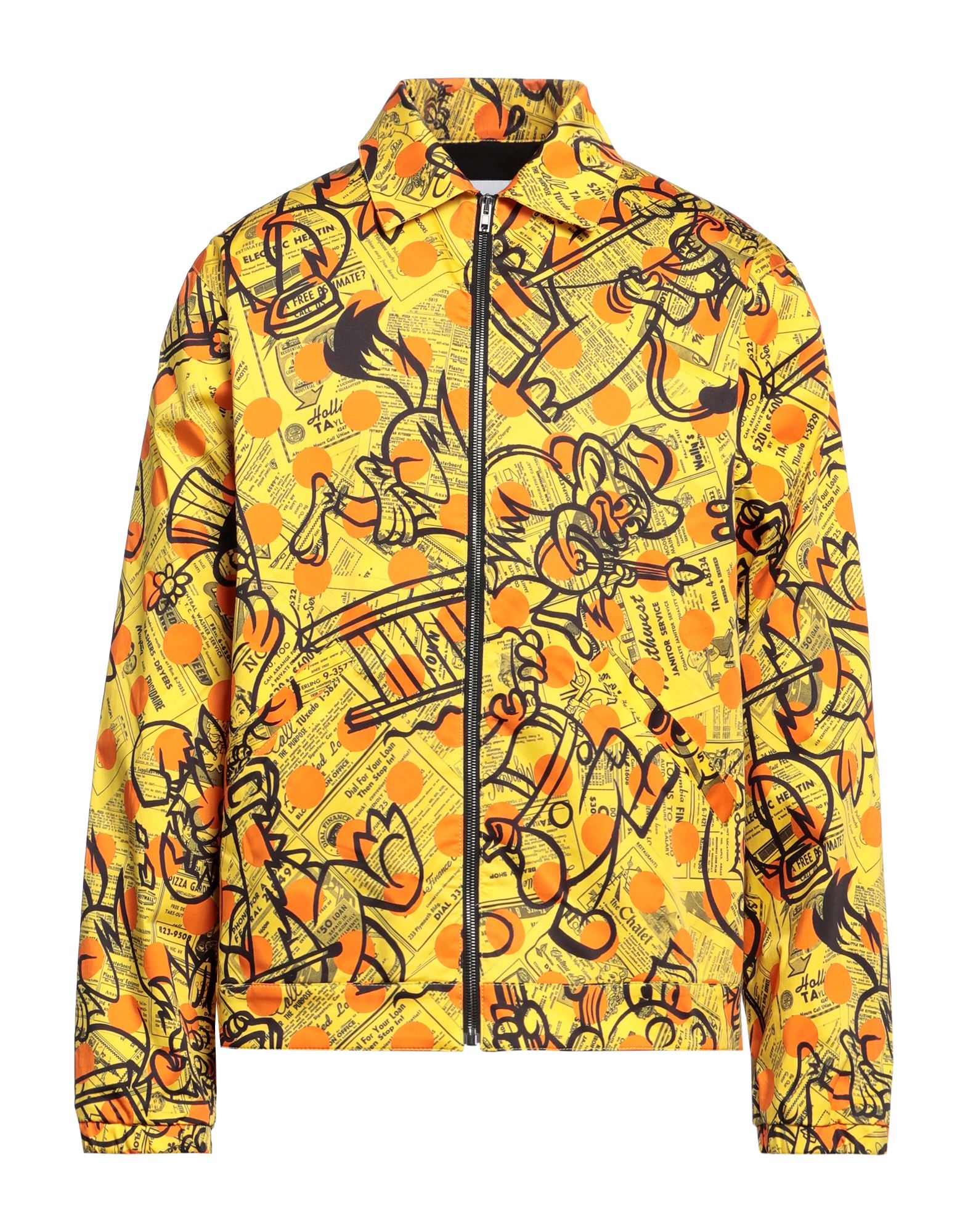 MOSCHINO Jacke & Anorak Herren Gelb von MOSCHINO