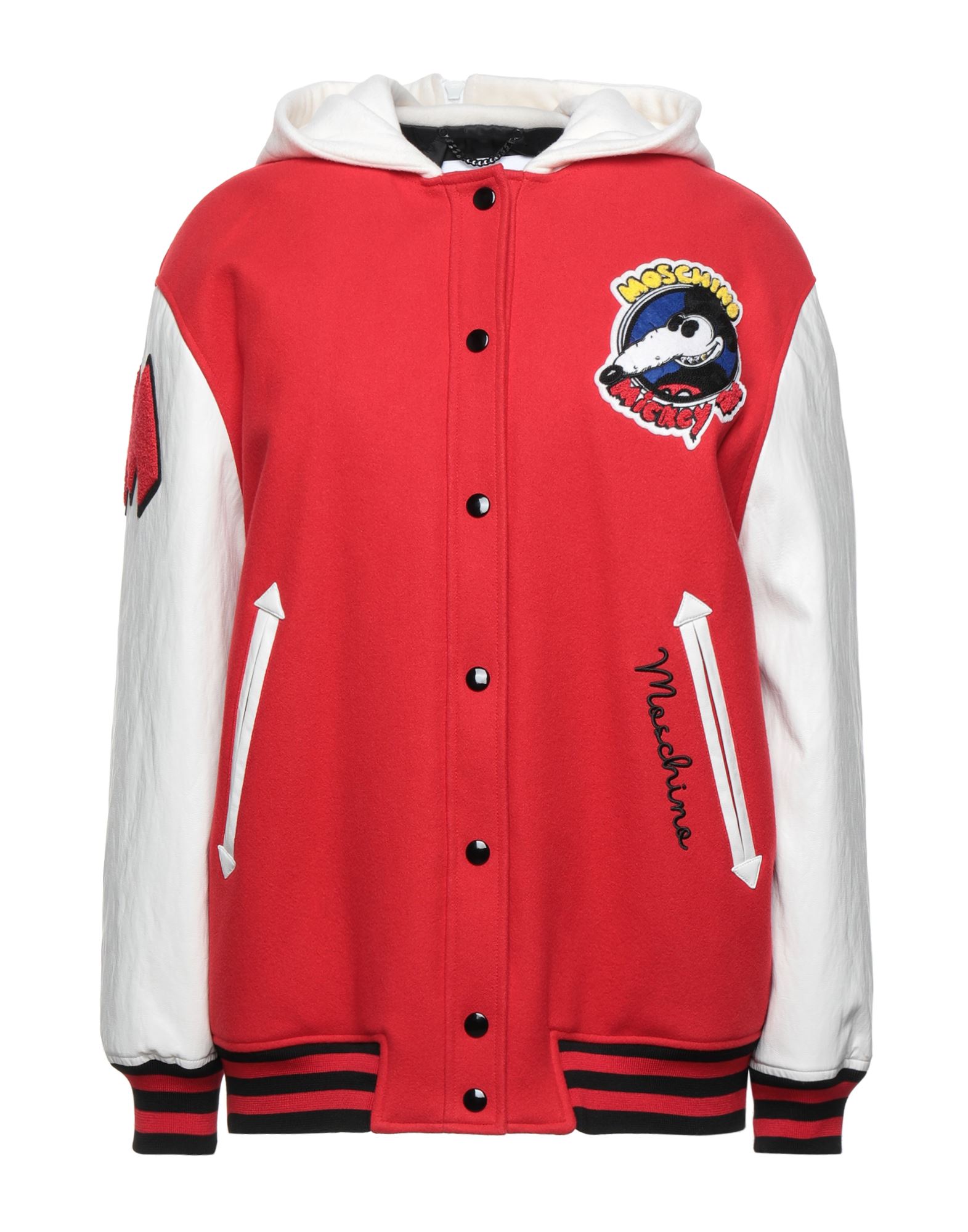 MOSCHINO Jacke & Anorak Damen Rot MOSCHINO Jacke & Anorak Damen Rot von MOSCHINO