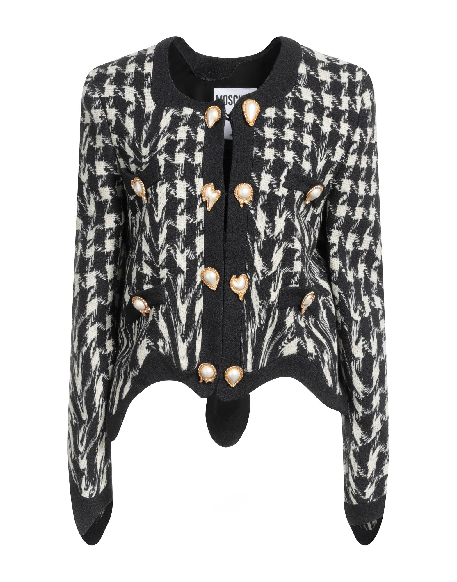 MOSCHINO Jacke & Anorak Damen Schwarz MOSCHINO Jacke & Anorak Damen Schwarz von MOSCHINO