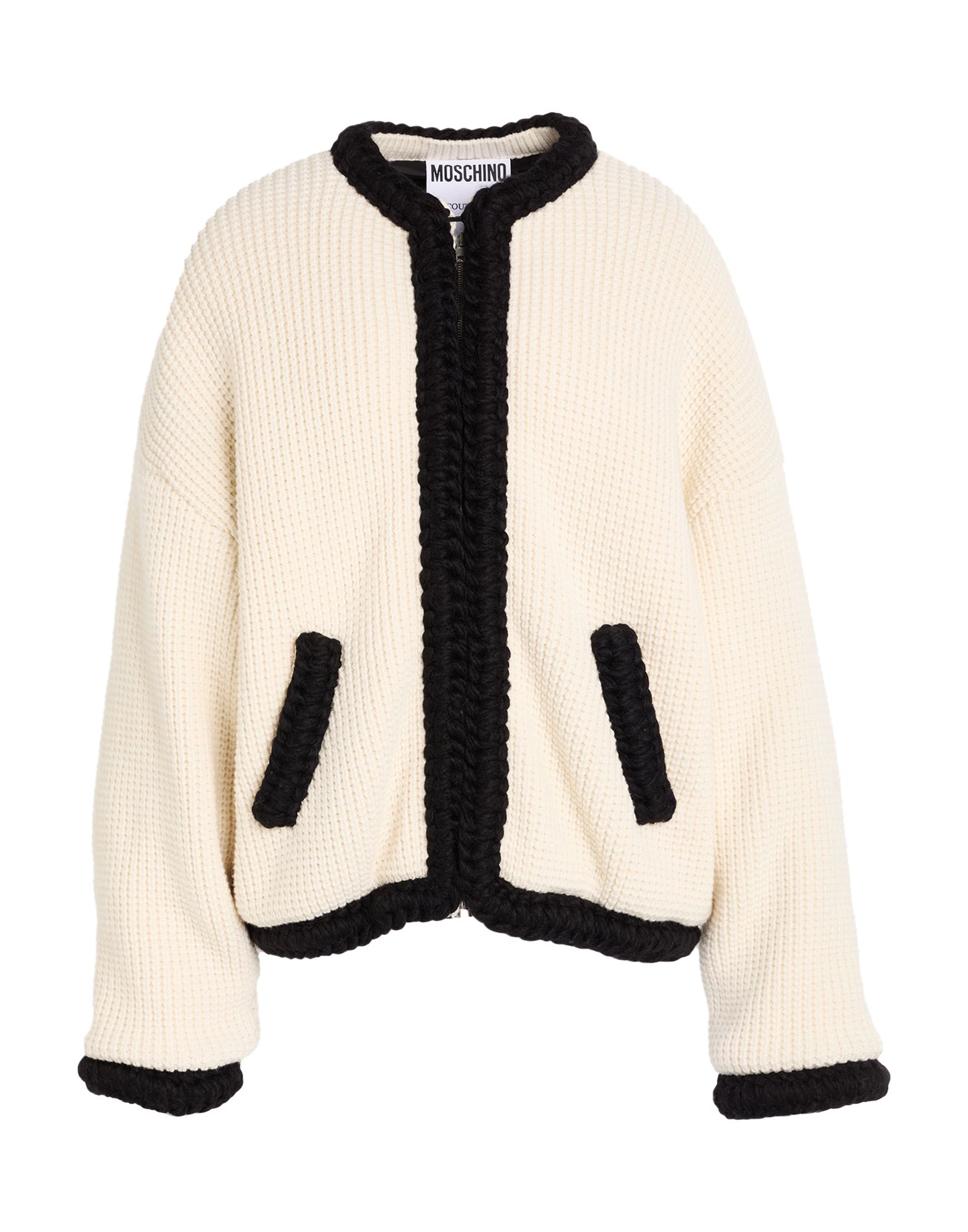 MOSCHINO Jacke & Anorak Damen Weiß MOSCHINO Jacke & Anorak Damen Weiß von MOSCHINO