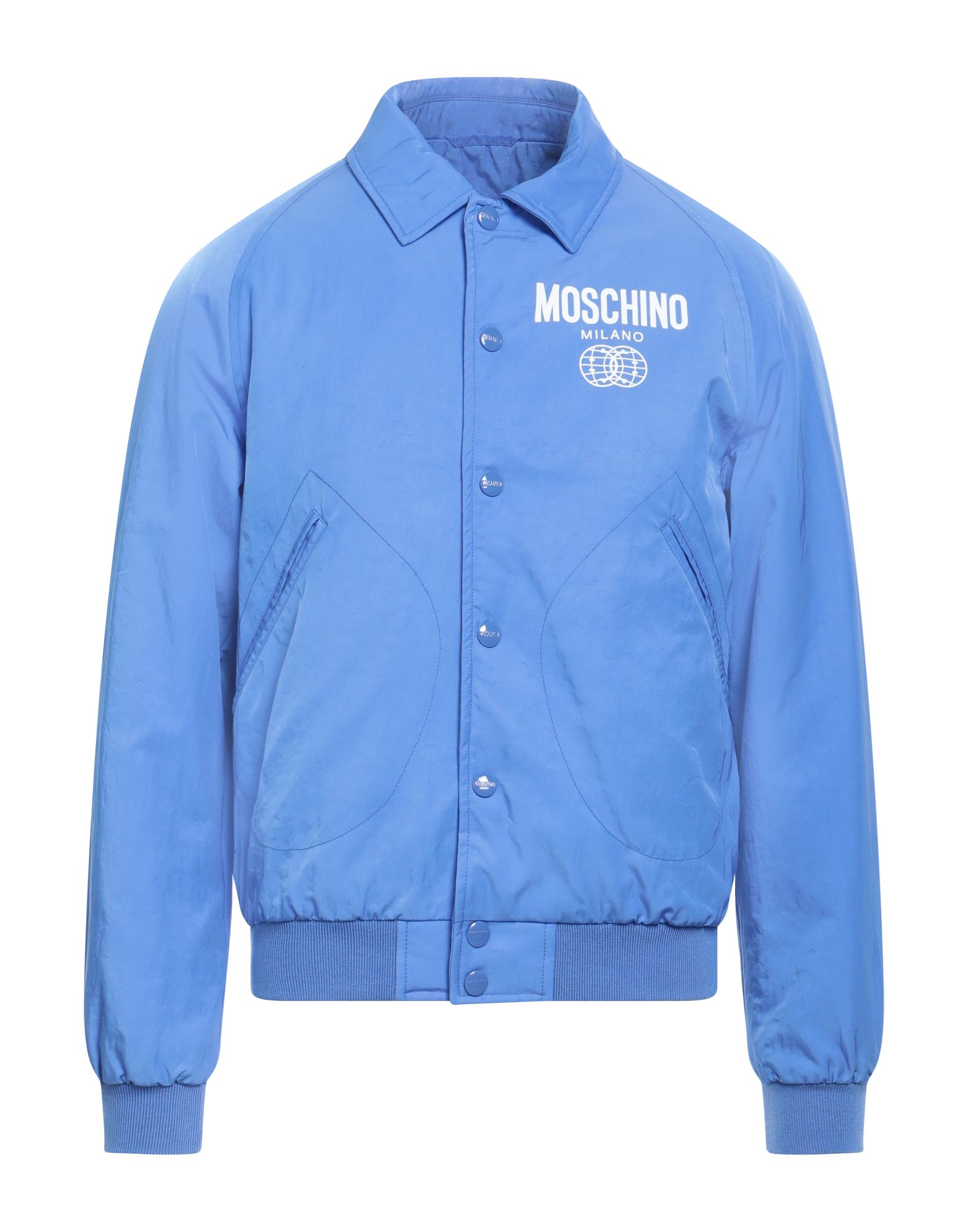 MOSCHINO Jacke & Anorak Herren Azurblau MOSCHINO Jacke & Anorak Herren Azurblau von MOSCHINO