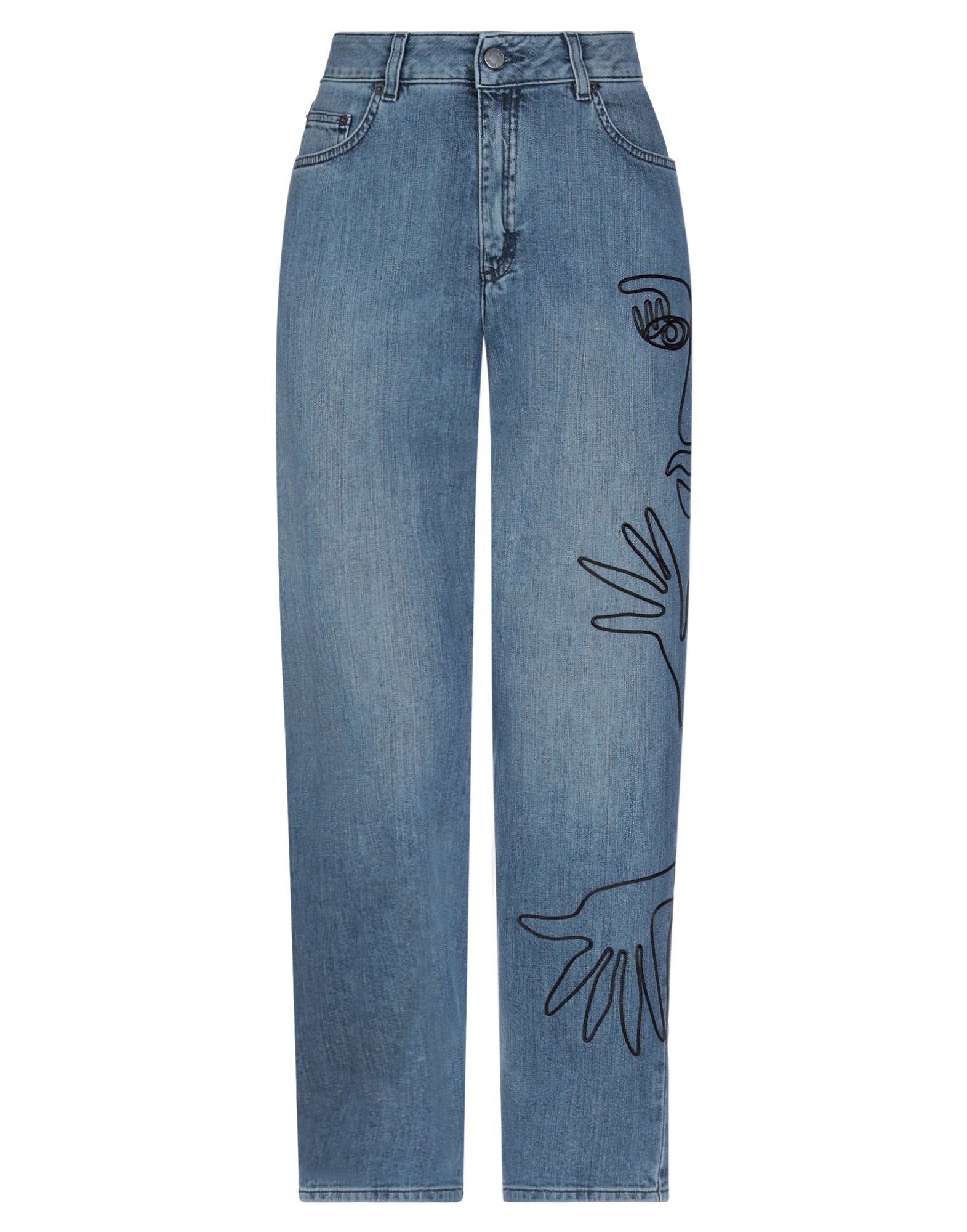 MOSCHINO Jeanshose Damen Blau MOSCHINO Jeanshose Damen Blau von MOSCHINO
