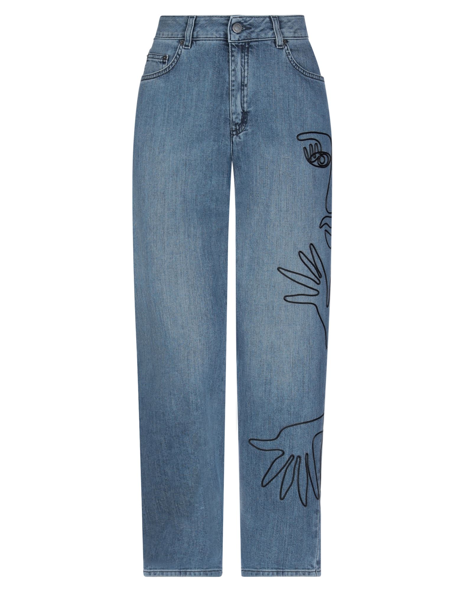 MOSCHINO Jeanshose Damen Blau von MOSCHINO