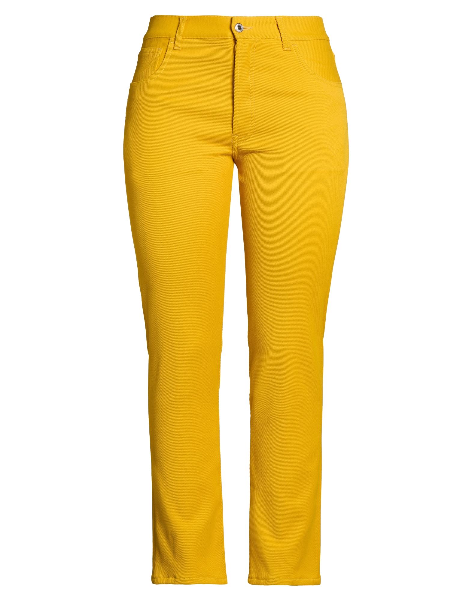 MOSCHINO Jeanshose Damen Gelb von MOSCHINO