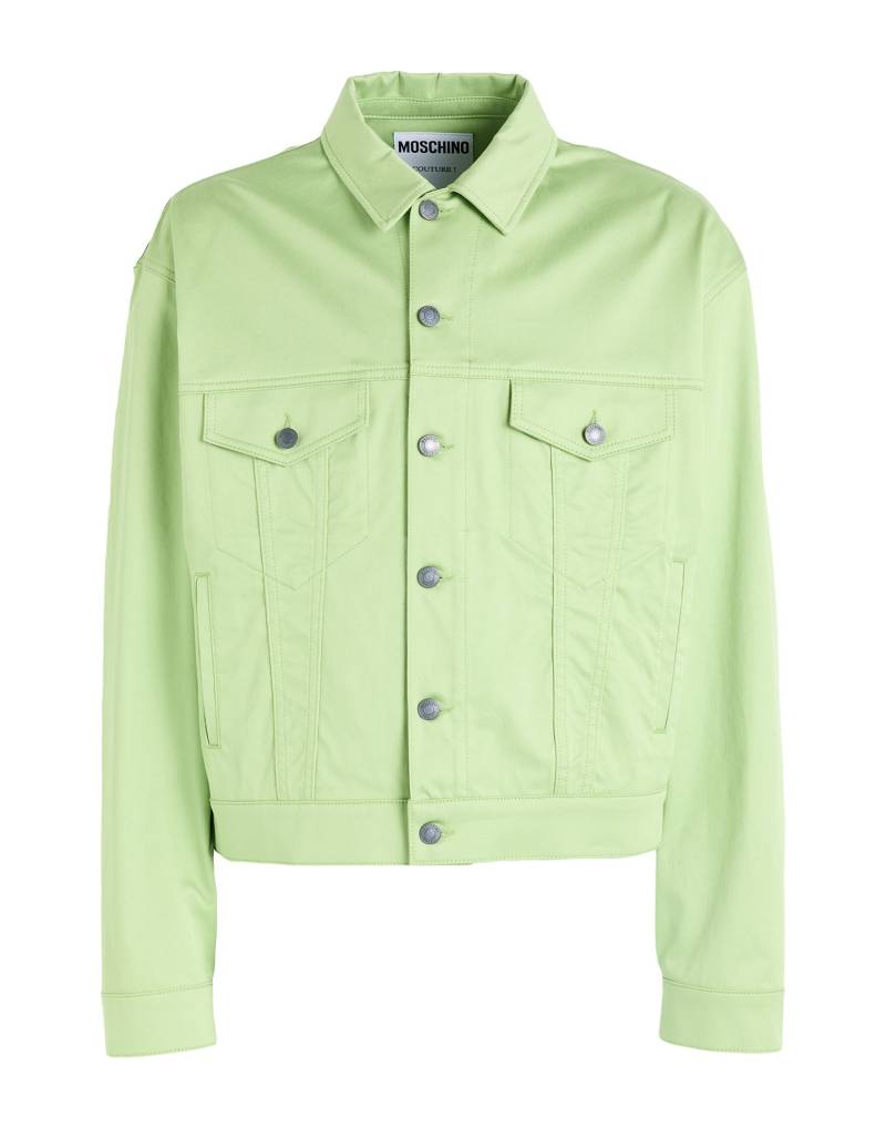 MOSCHINO Jeansjacke/-mantel Herren Säuregrün von MOSCHINO