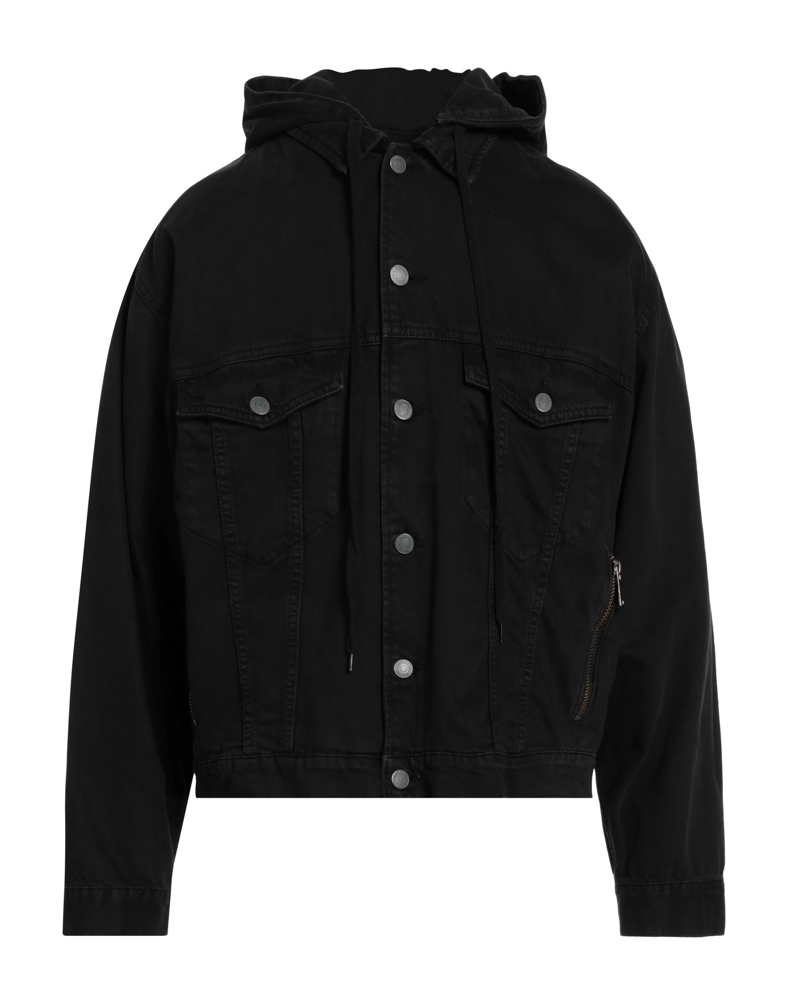 MOSCHINO Jeansjacke/-mantel Herren Schwarz von MOSCHINO