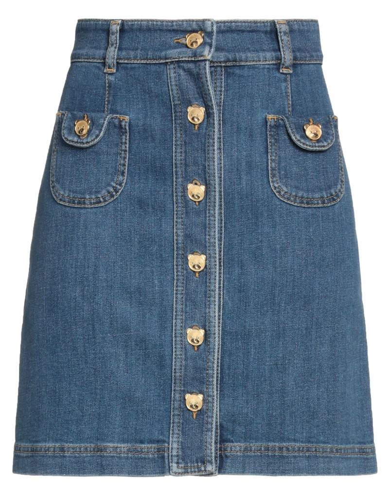 MOSCHINO Jeansrock Damen Blau von MOSCHINO