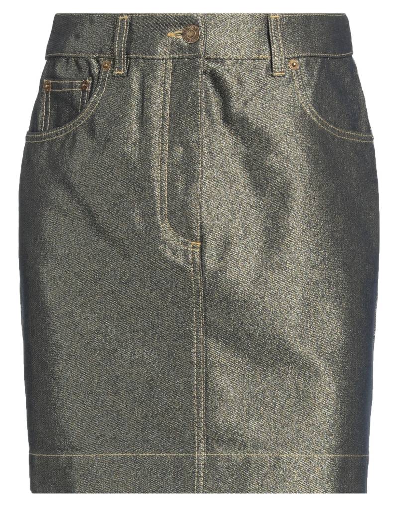 MOSCHINO Jeansrock Damen Gold von MOSCHINO
