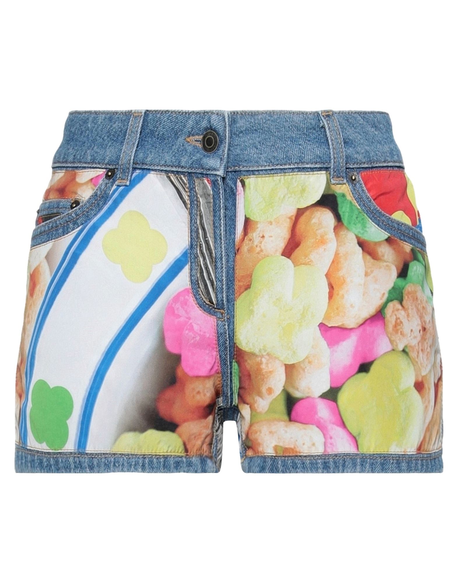 MOSCHINO Jeansshorts Damen Blau von MOSCHINO