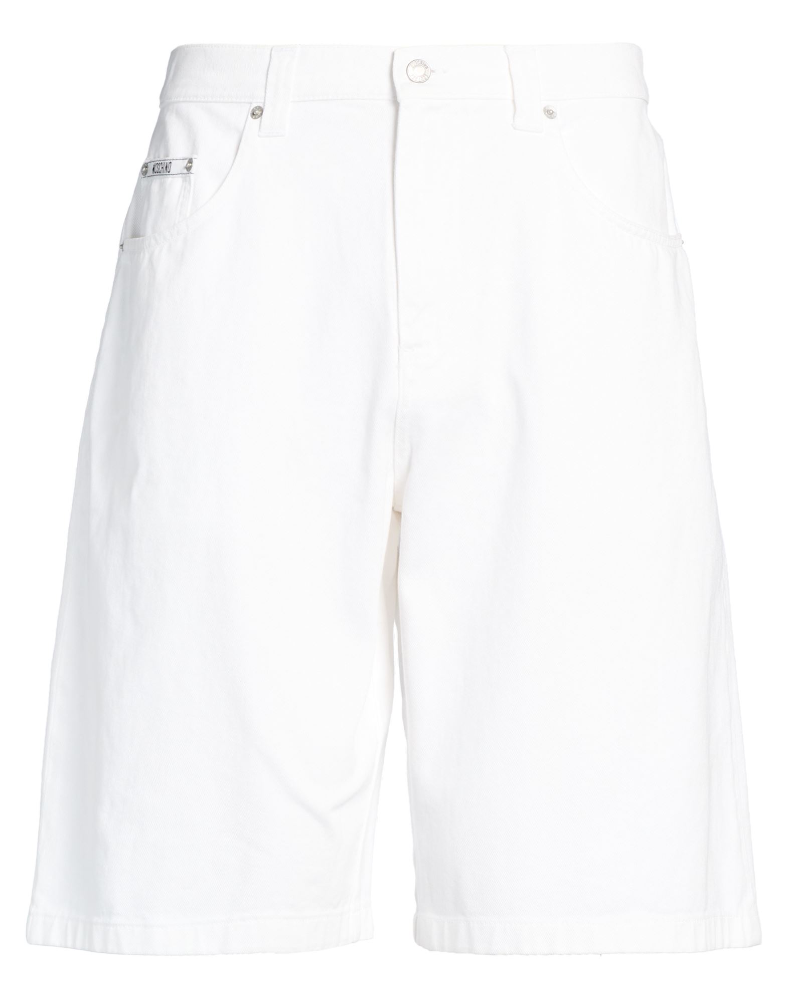 MOSCHINO Jeansshorts Herren Weiß von MOSCHINO