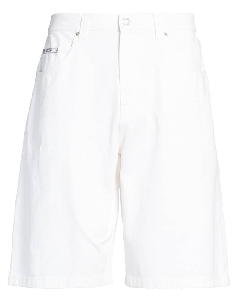 MOSCHINO Jeansshorts Herren Weiß von MOSCHINO