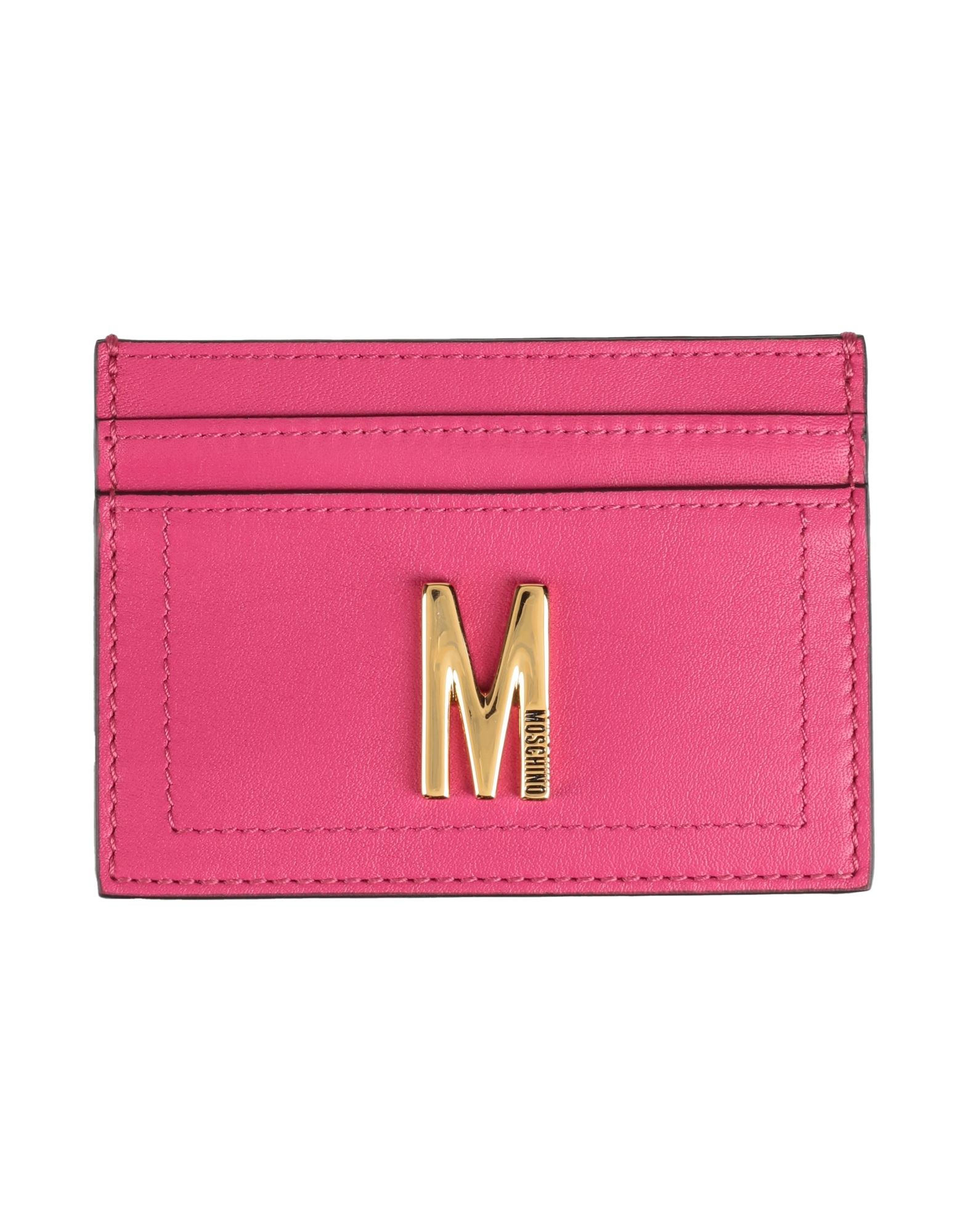 MOSCHINO Kartenetui Damen Fuchsia von MOSCHINO