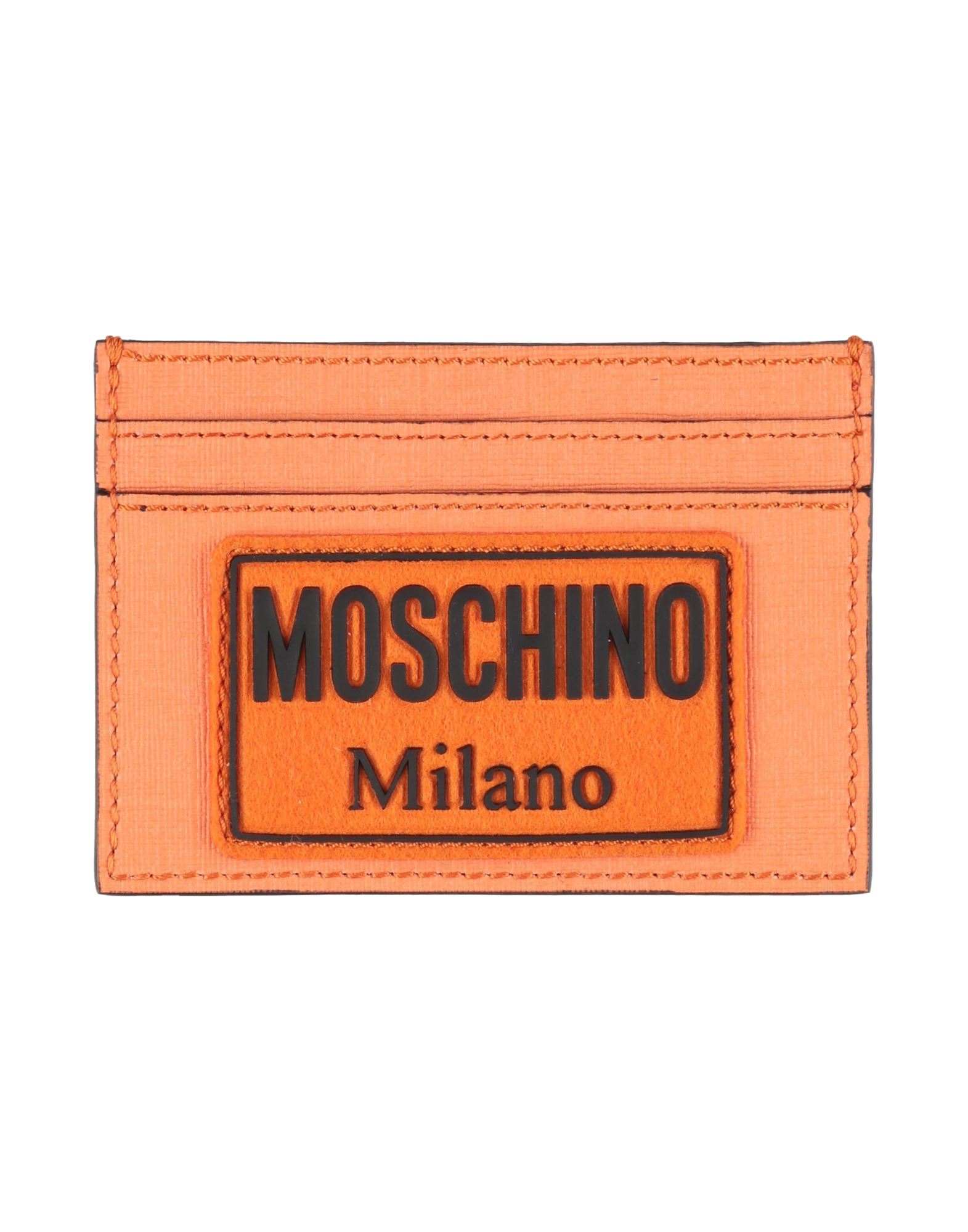 MOSCHINO Kartenetui Herren Orange von MOSCHINO