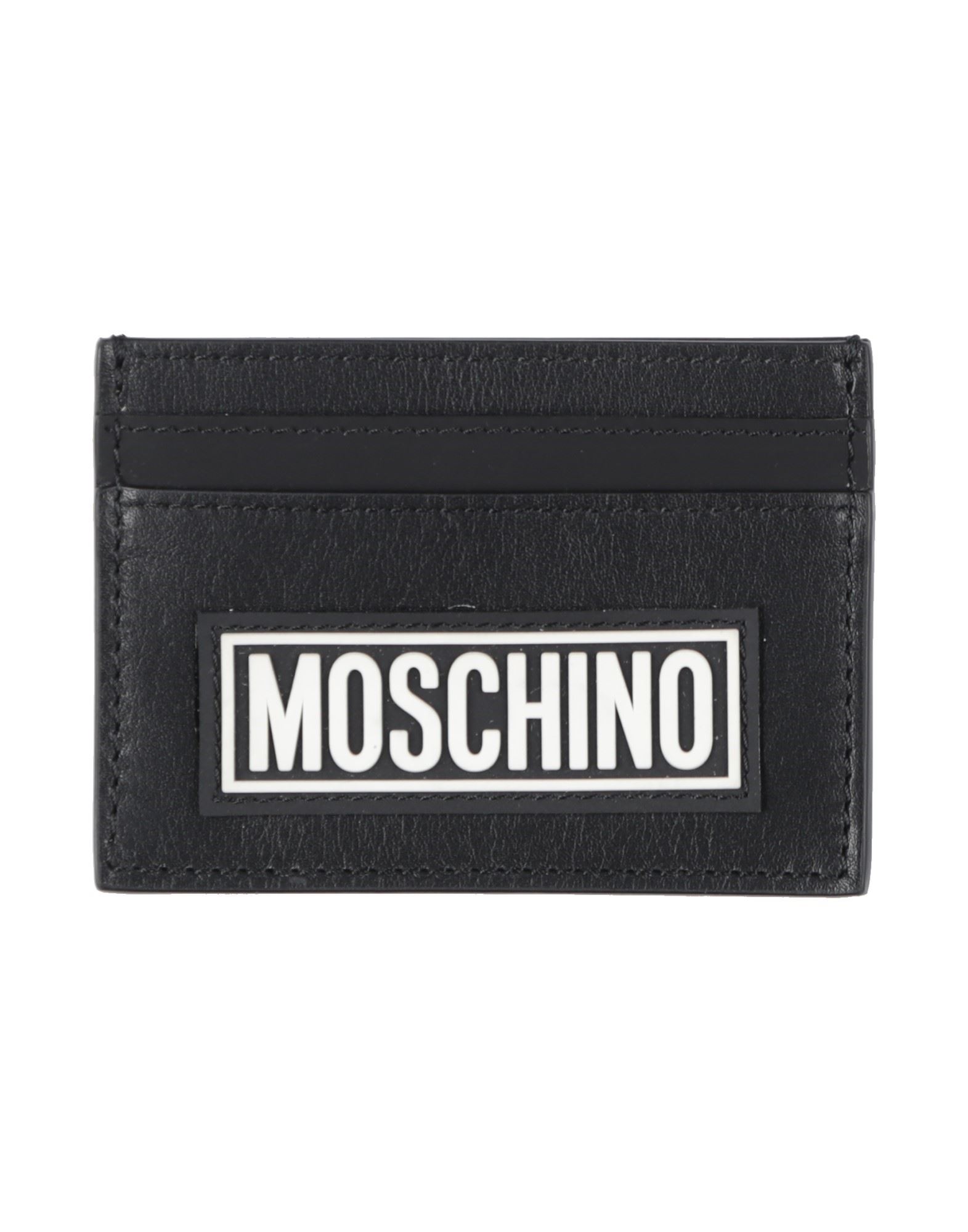 MOSCHINO Kartenetui Herren Schwarz von MOSCHINO