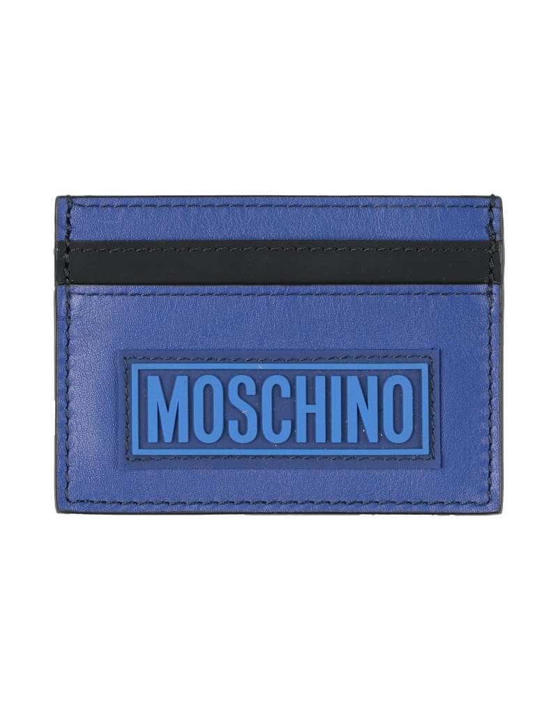 MOSCHINO Kartenetui Herren Violett von MOSCHINO