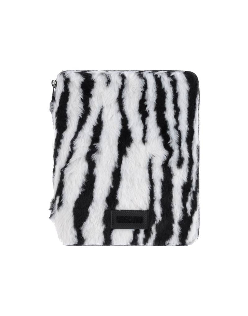 MOSCHINO Dokumentenetui Herren Weiß von MOSCHINO