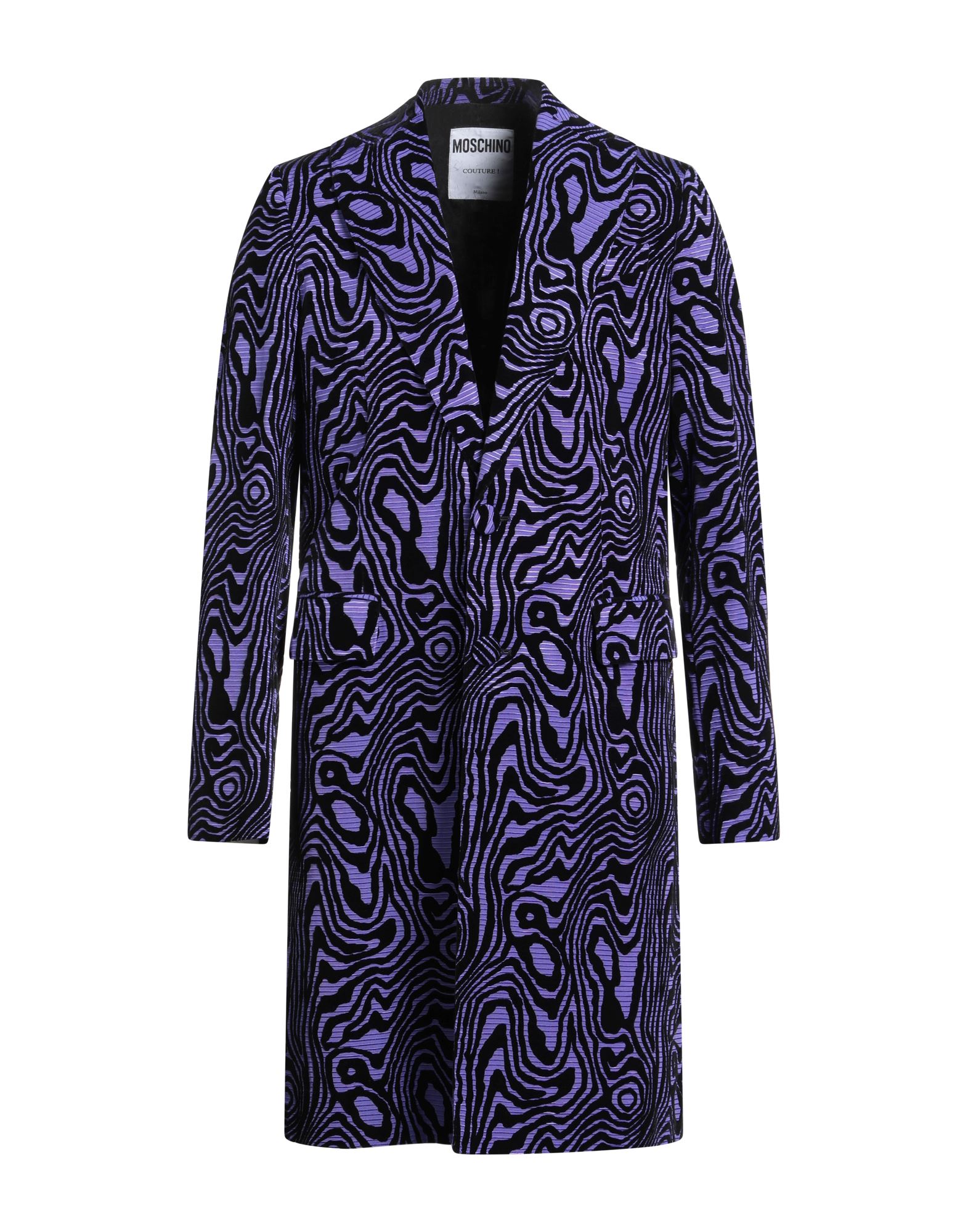 MOSCHINO Mantel Herren Violett von MOSCHINO