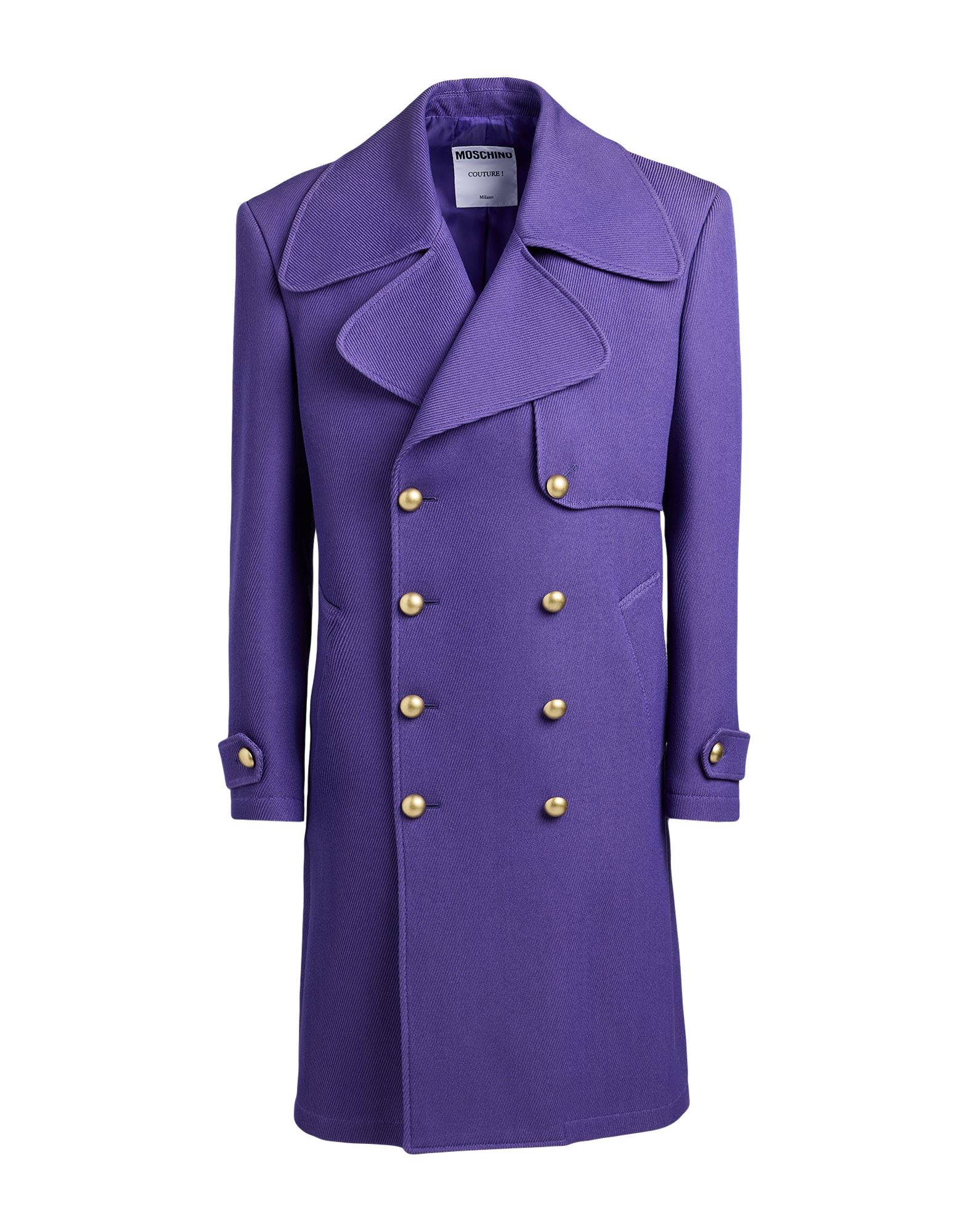 MOSCHINO Mantel Herren Violett von MOSCHINO