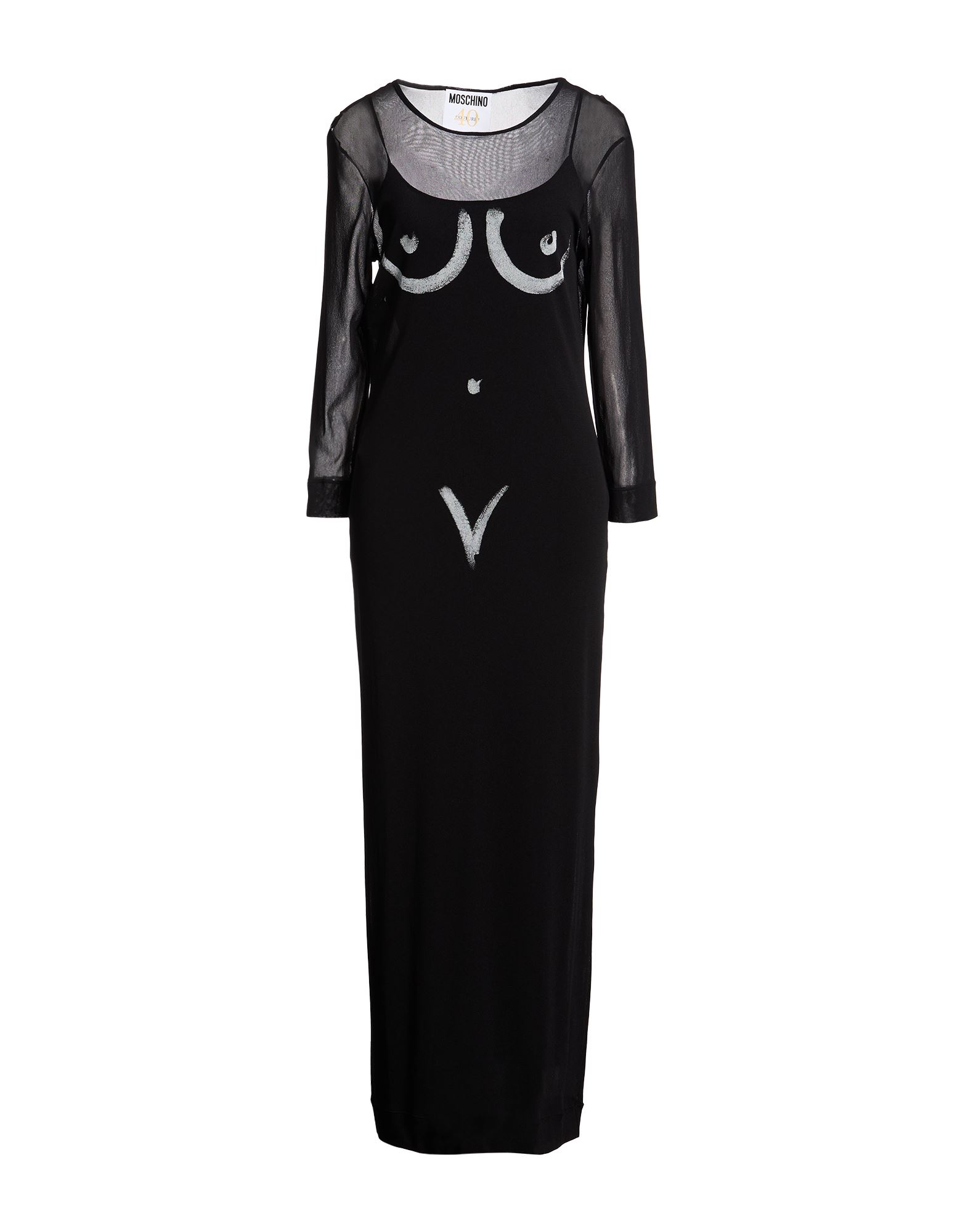 MOSCHINO Maxi-kleid Damen Schwarz von MOSCHINO
