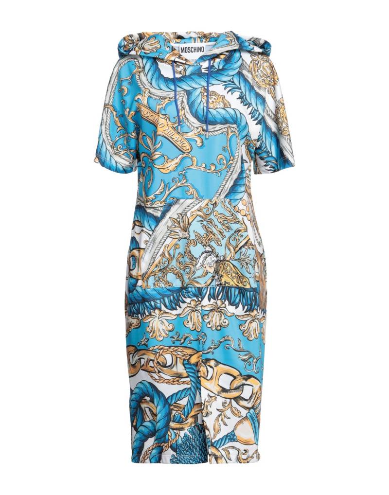 MOSCHINO Midi-kleid Damen Azurblau von MOSCHINO