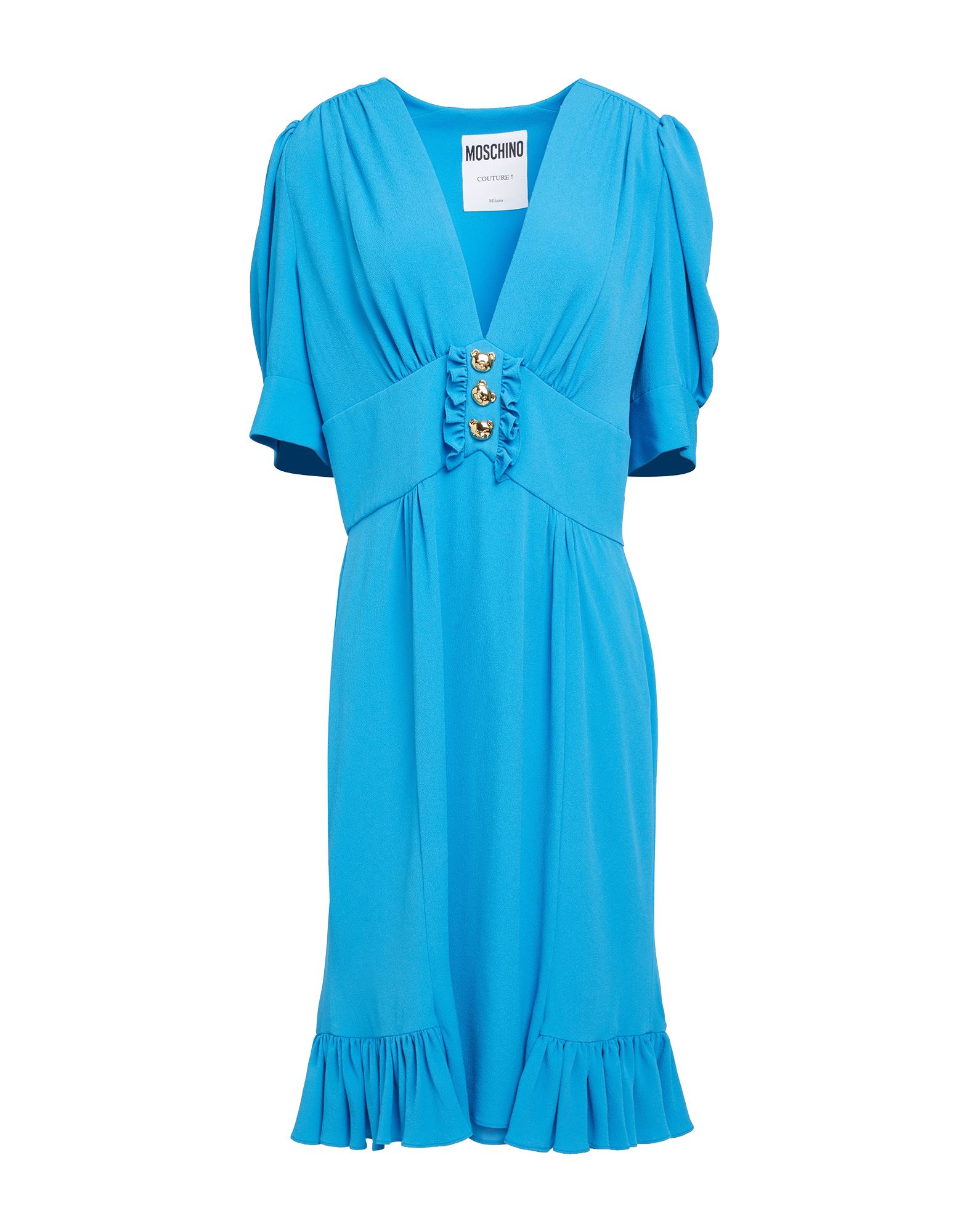 MOSCHINO Midi-kleid Damen Azurblau von MOSCHINO