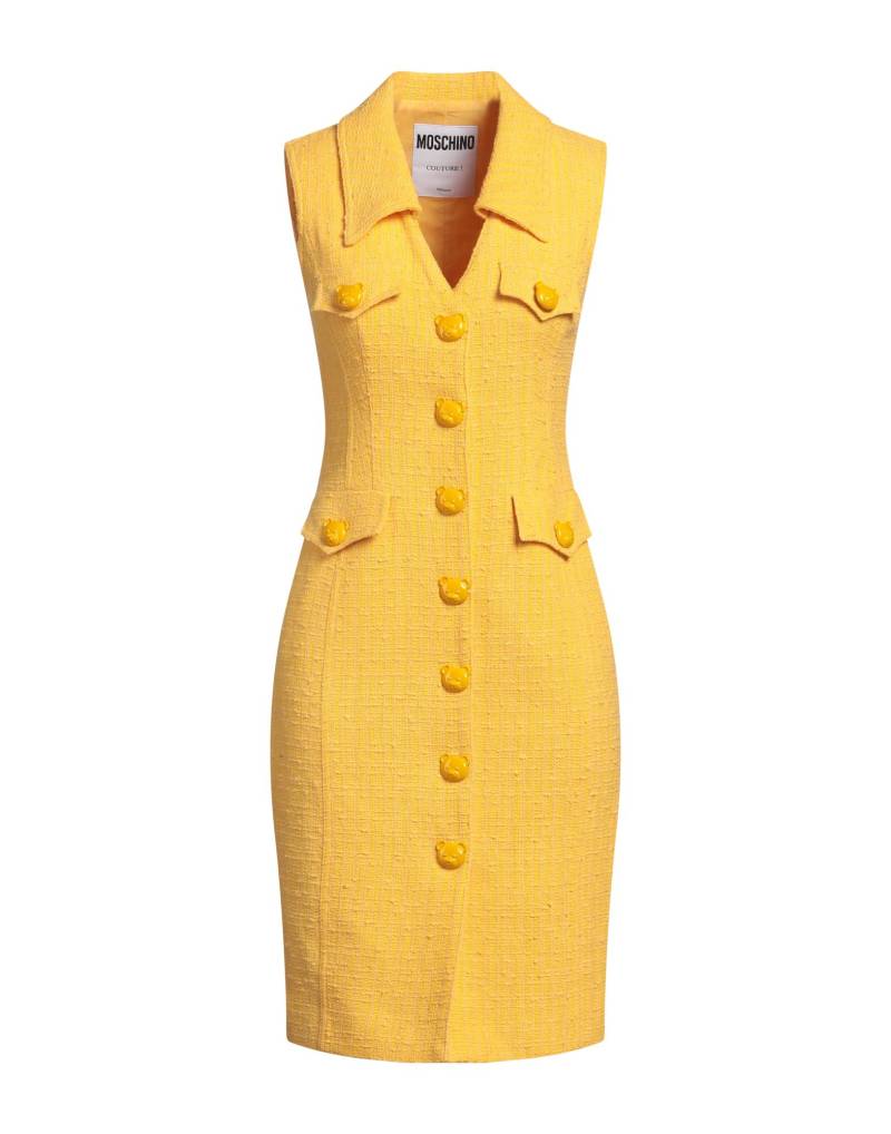 MOSCHINO Midi-kleid Damen Gelb von MOSCHINO