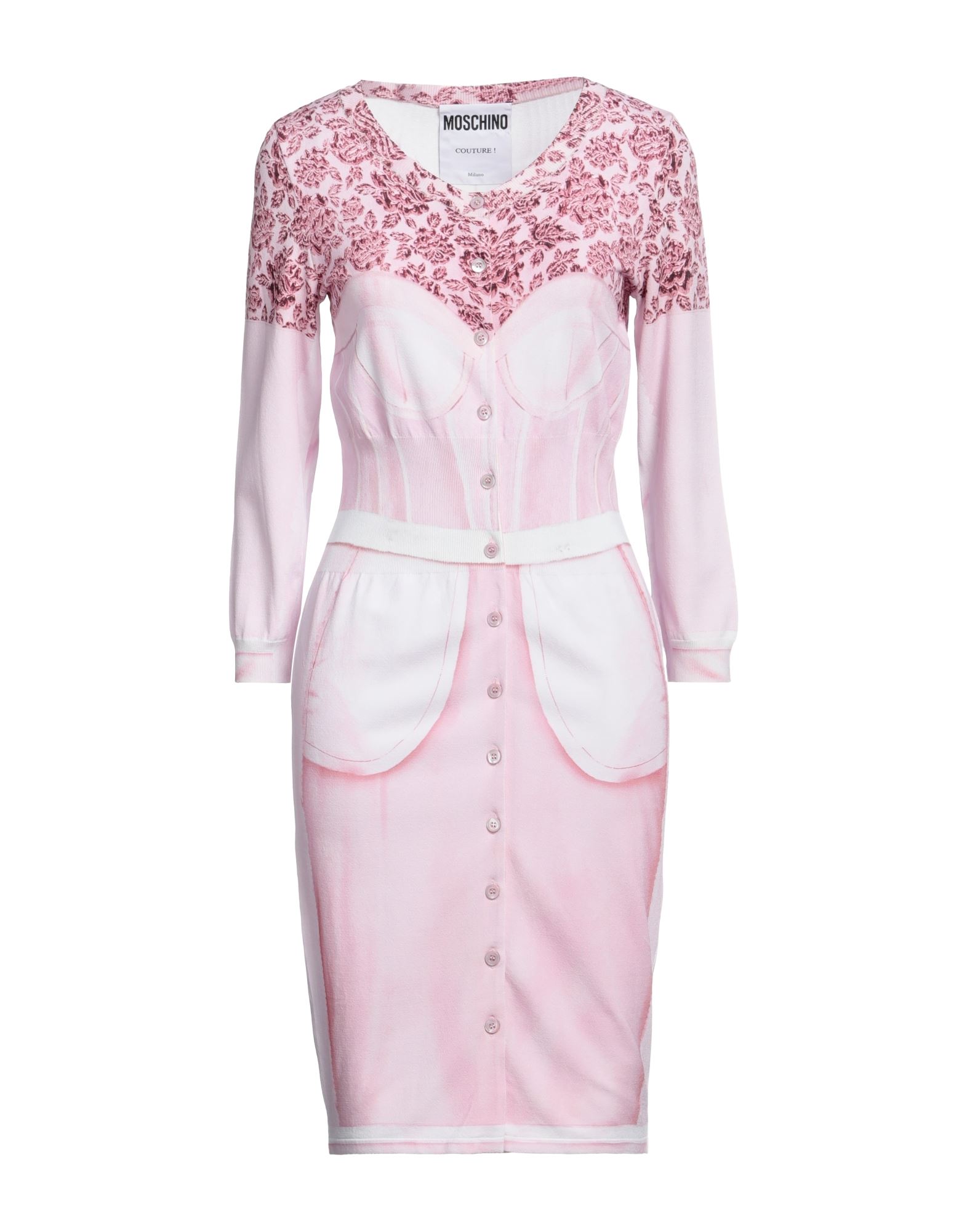 MOSCHINO Midi-kleid Damen Rosa von MOSCHINO