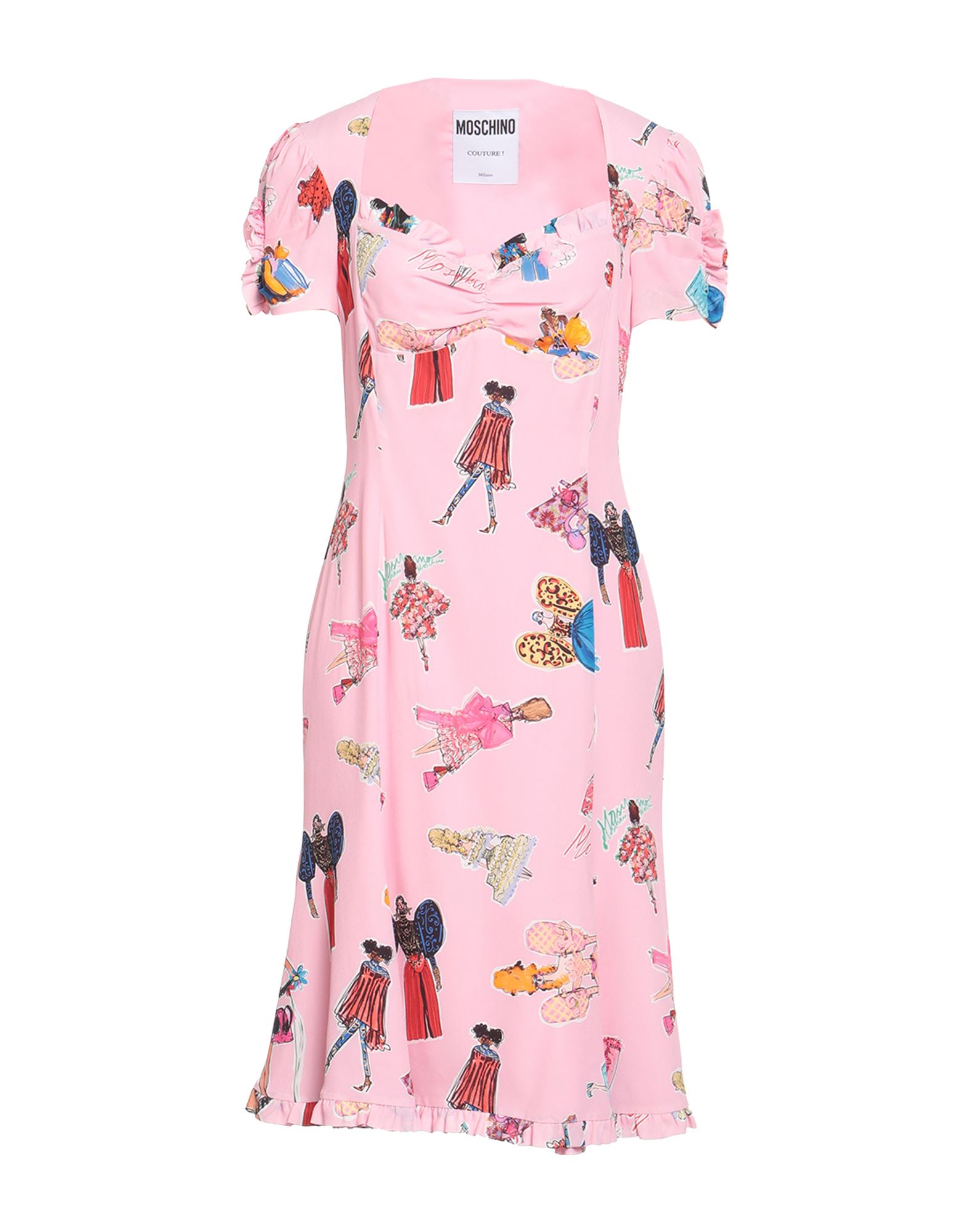 MOSCHINO Midi-kleid Damen Rosa von MOSCHINO