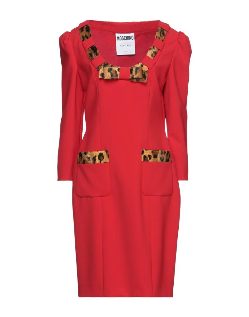 MOSCHINO Midi-kleid Damen Rot von MOSCHINO