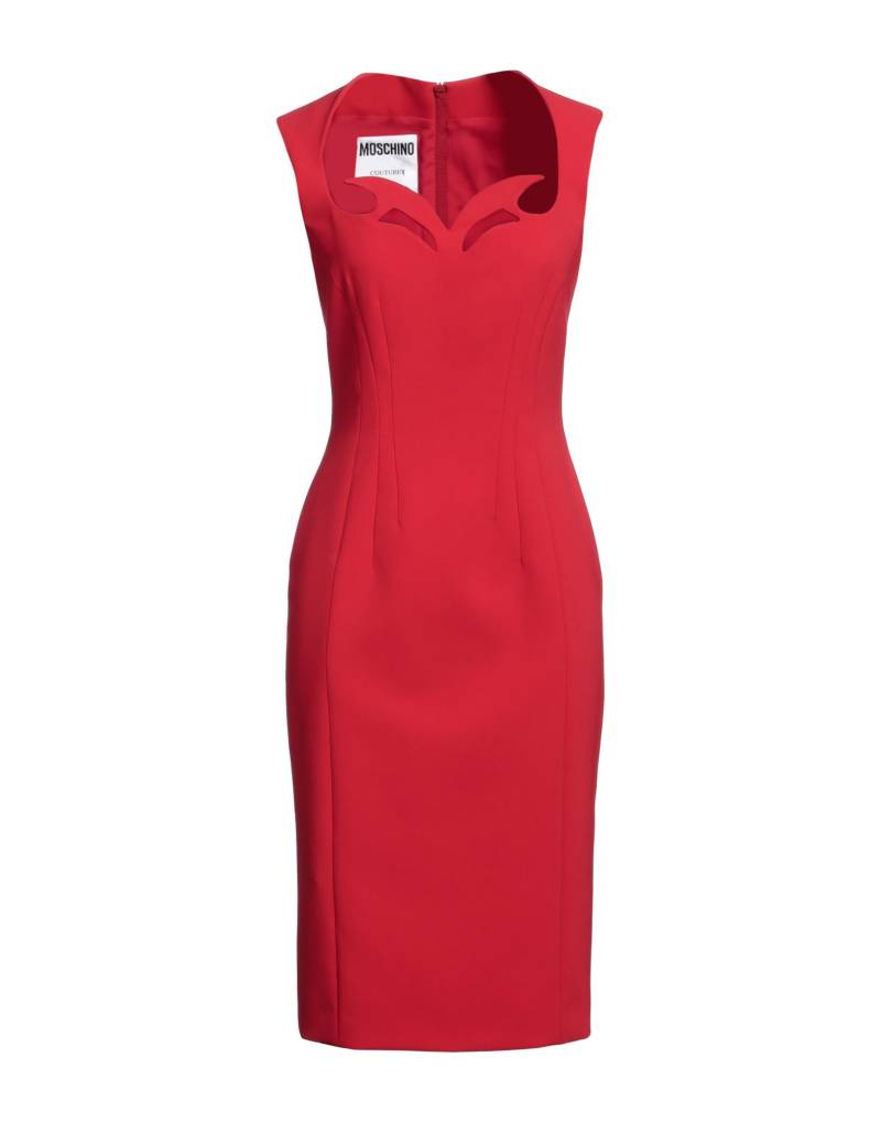 MOSCHINO Midi-kleid Damen Rot von MOSCHINO