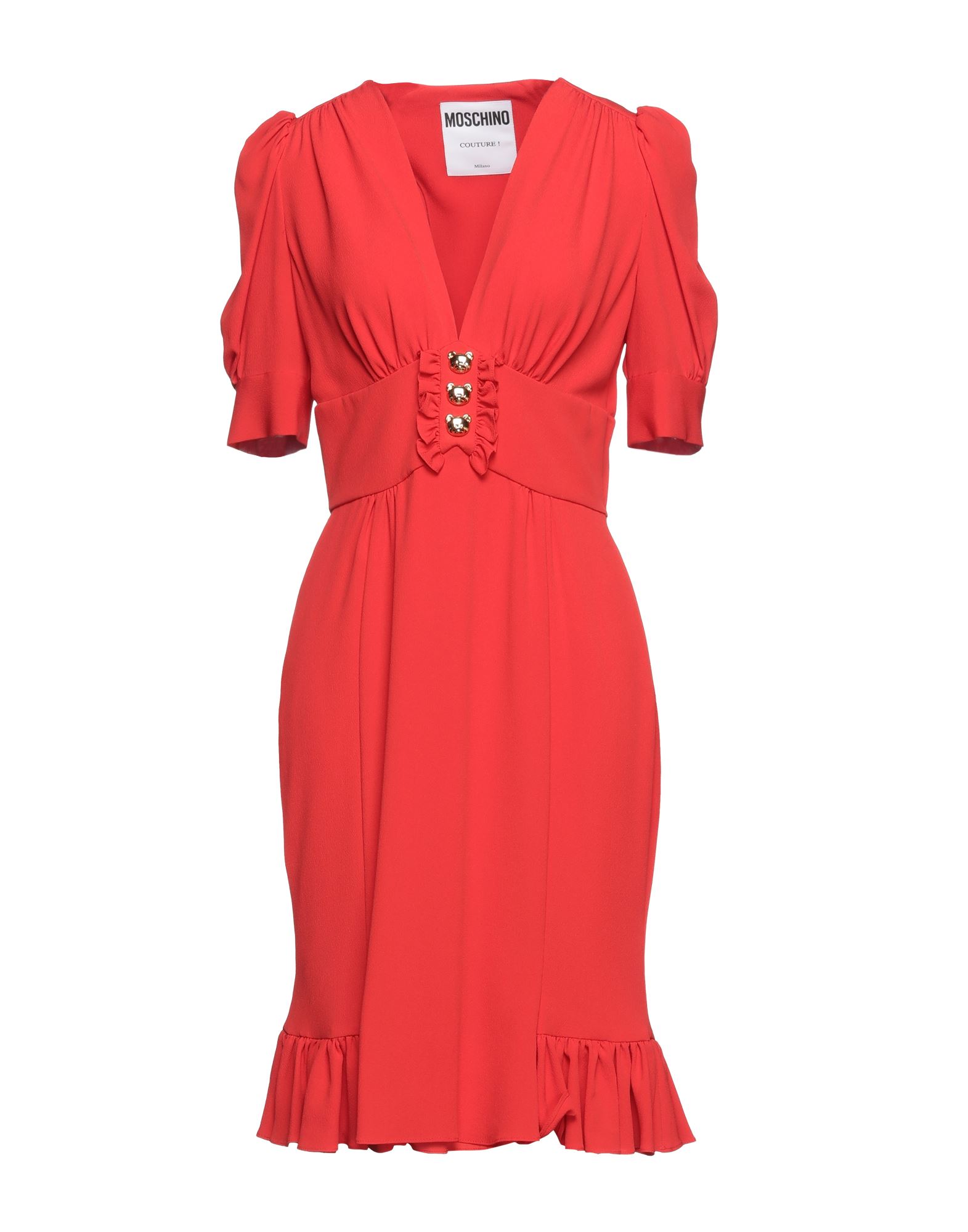 MOSCHINO Midi-kleid Damen Rot von MOSCHINO