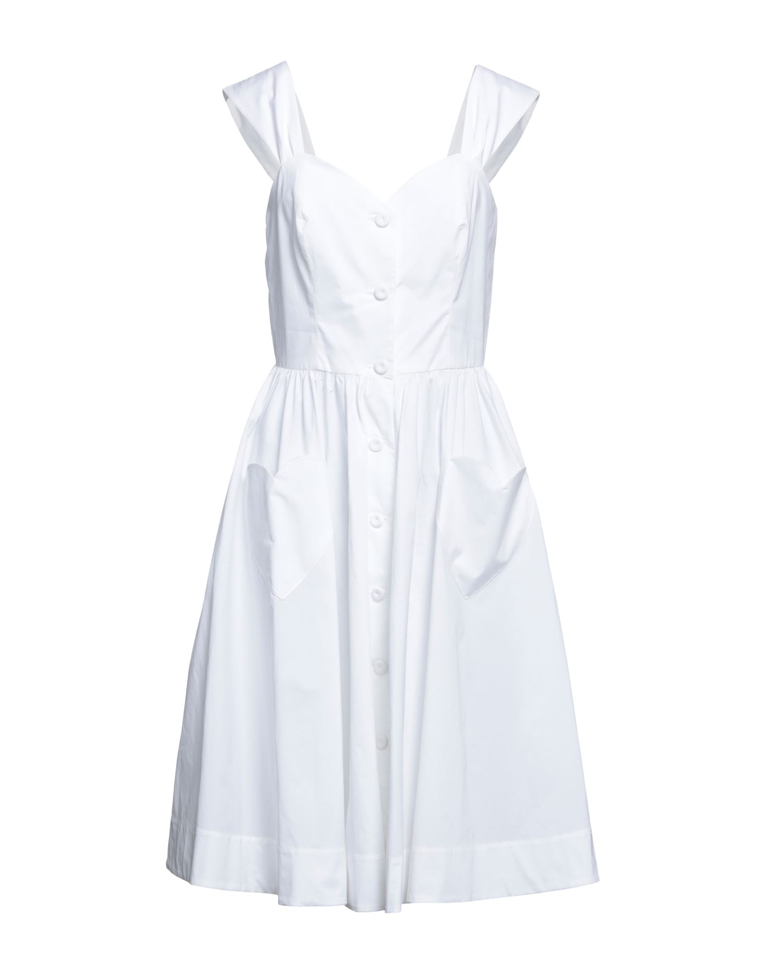 MOSCHINO Midi-kleid Damen Weiß von MOSCHINO