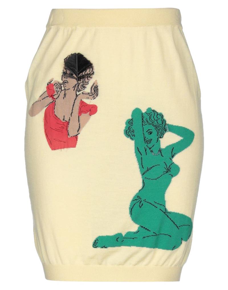 MOSCHINO Midi-rock Damen Gelb von MOSCHINO