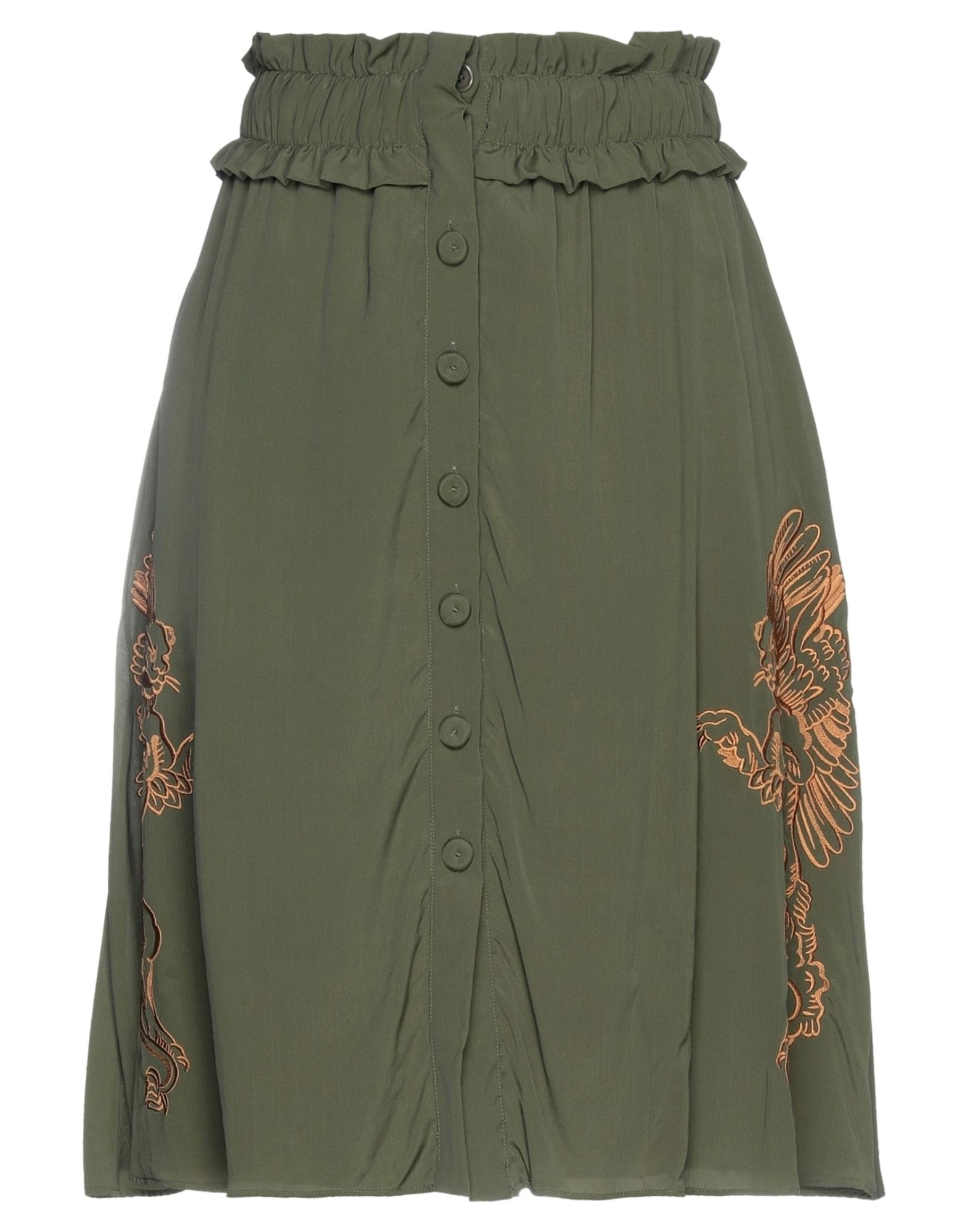 MOSCHINO Midi-rock Damen Militärgrün von MOSCHINO