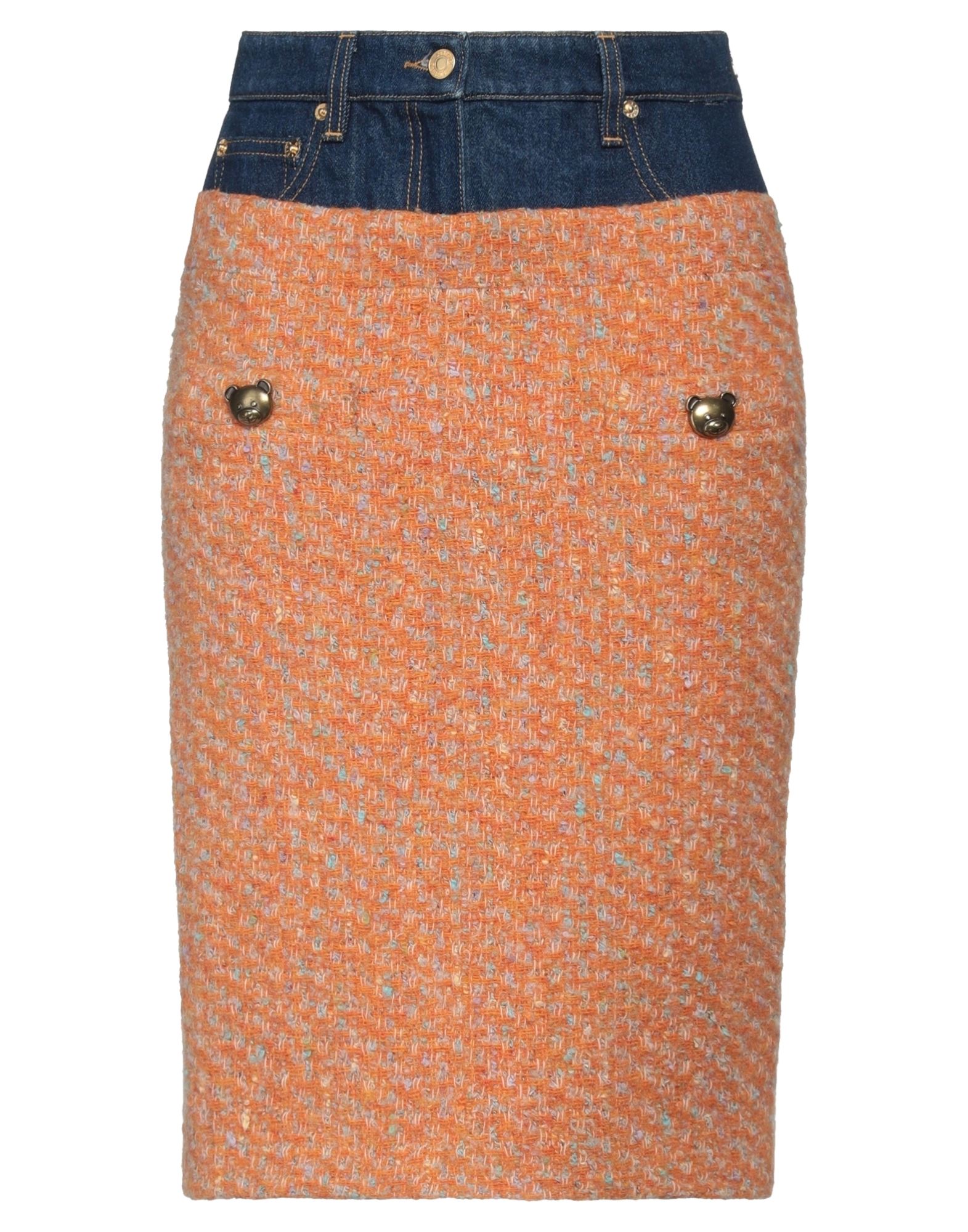 MOSCHINO Midi-rock Damen Orange von MOSCHINO