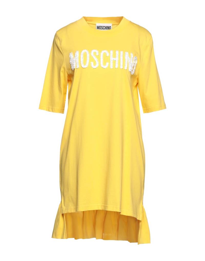 MOSCHINO Mini-kleid Damen Gelb von MOSCHINO
