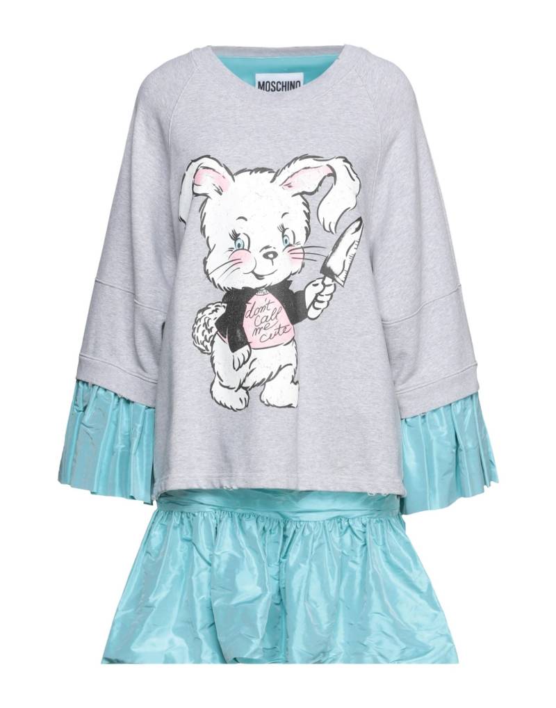 MOSCHINO Mini-kleid Damen Grau von MOSCHINO