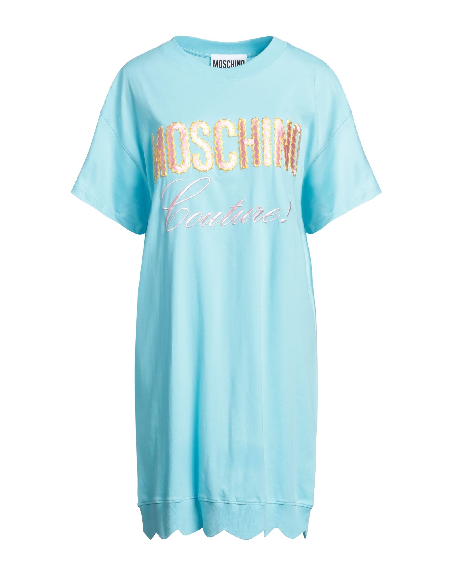 MOSCHINO Mini-kleid Damen Tūrkis MOSCHINO Mini-kleid Damen Tūrkis von MOSCHINO