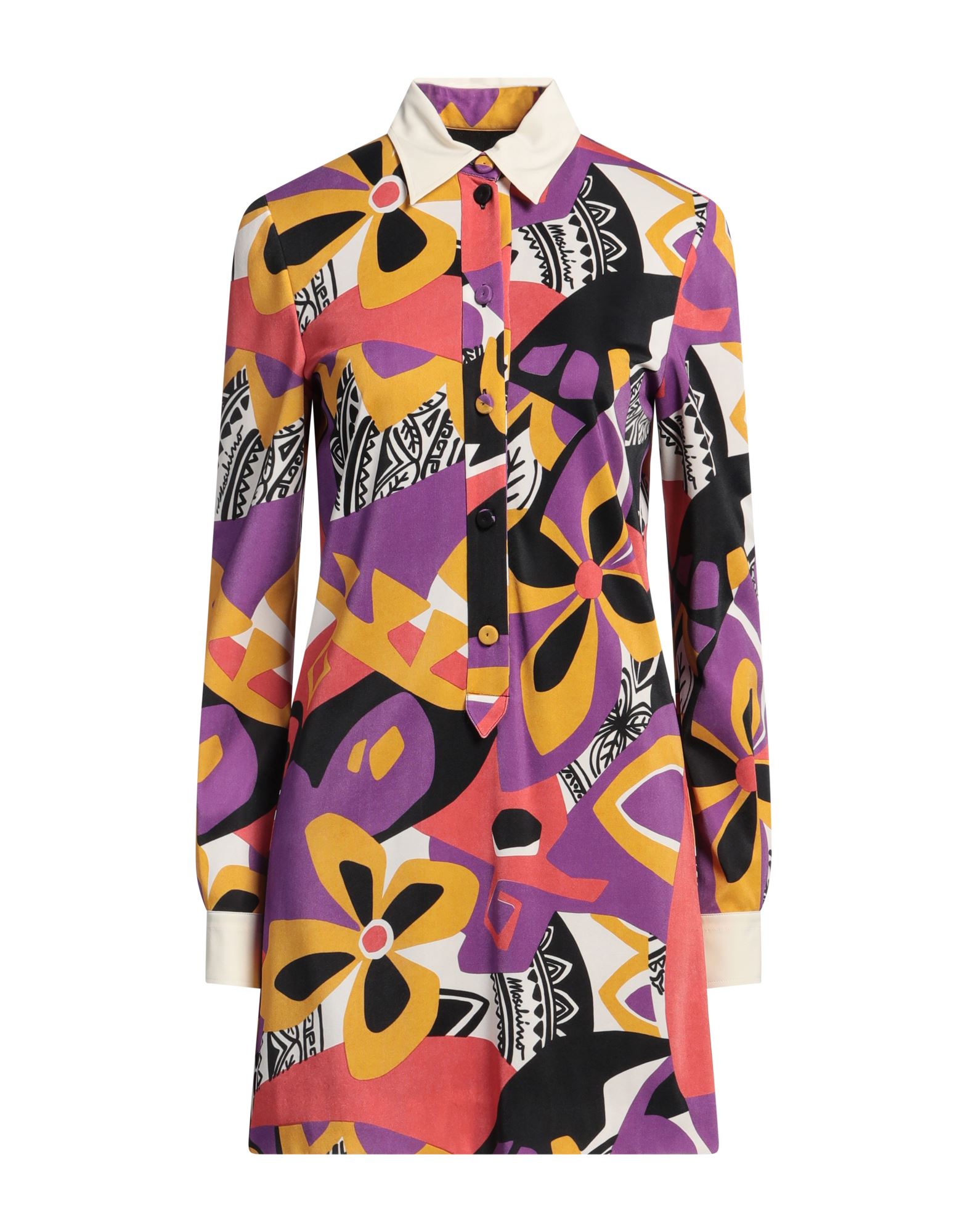 MOSCHINO Mini-kleid Damen Violett MOSCHINO Mini-kleid Damen Violett von MOSCHINO