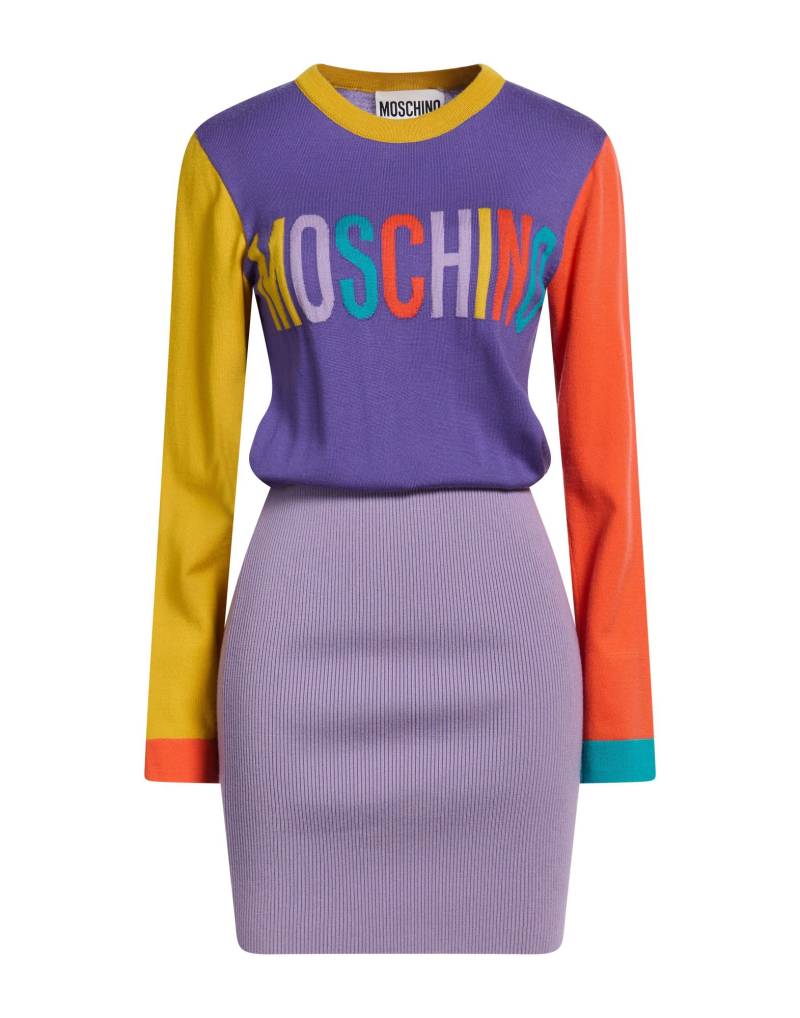 MOSCHINO Mini-kleid Damen Violett von MOSCHINO