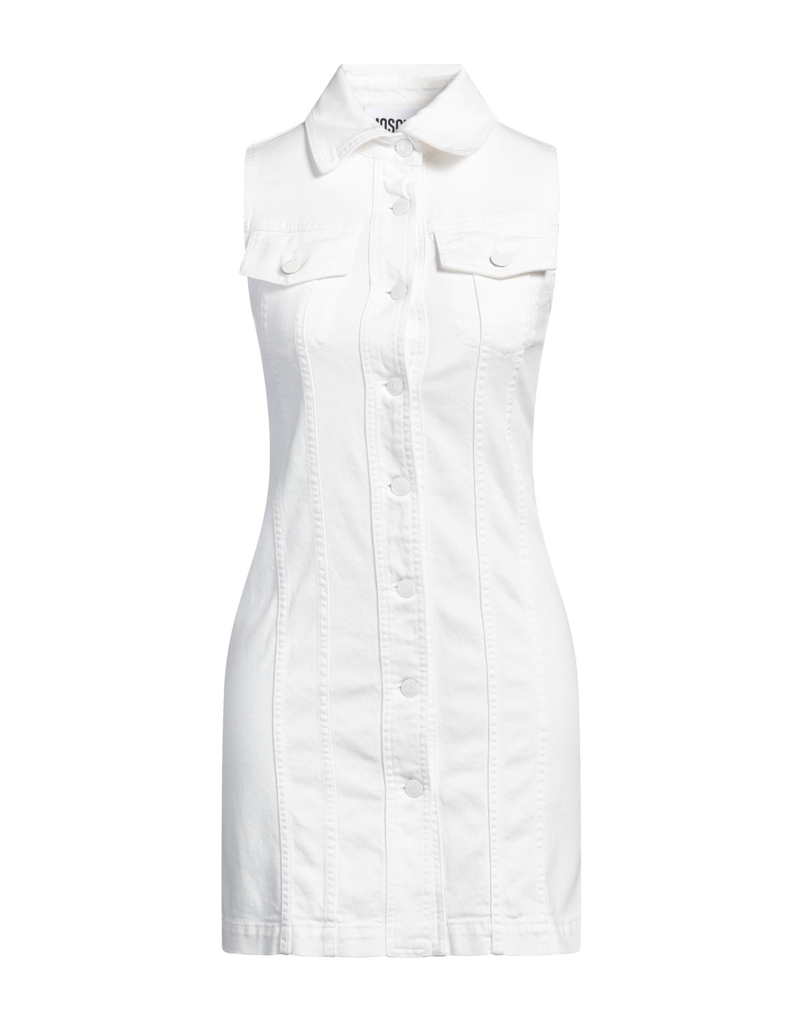 MOSCHINO Mini-kleid Damen Weiß MOSCHINO Mini-kleid Damen Weiß von MOSCHINO