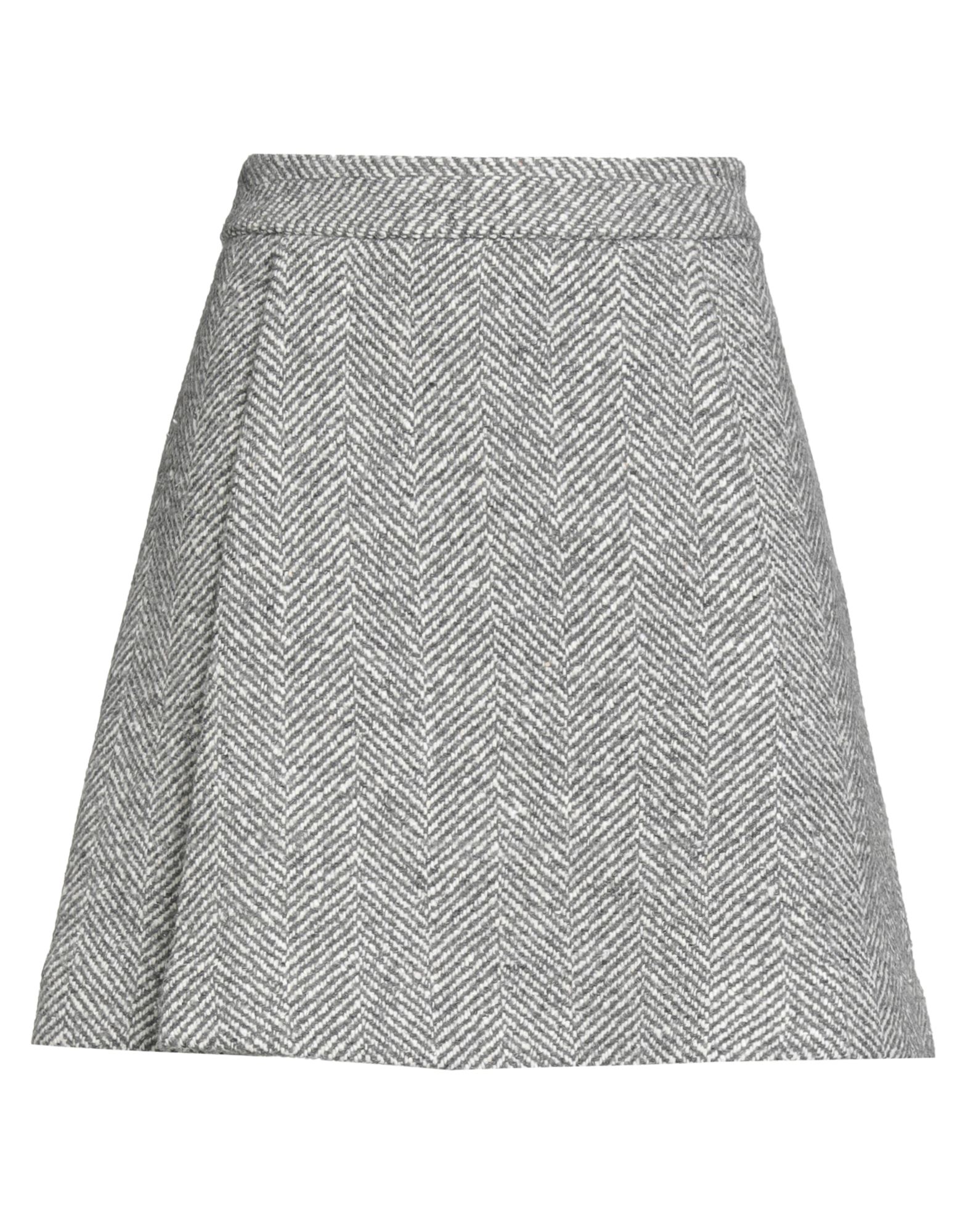 MOSCHINO Minirock Damen Grau MOSCHINO Minirock Damen Grau von MOSCHINO