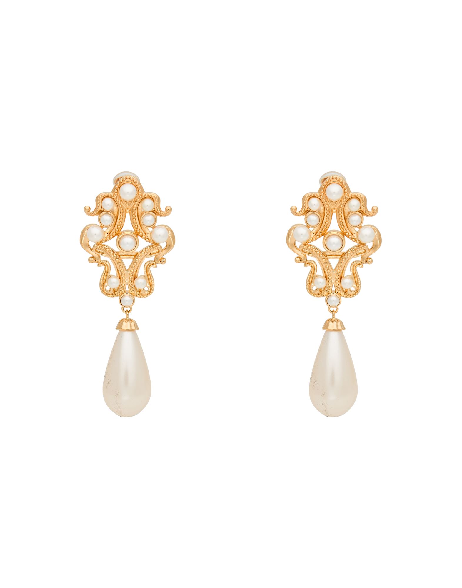 MOSCHINO Ohrring Damen Gold MOSCHINO Ohrring Damen Gold von MOSCHINO